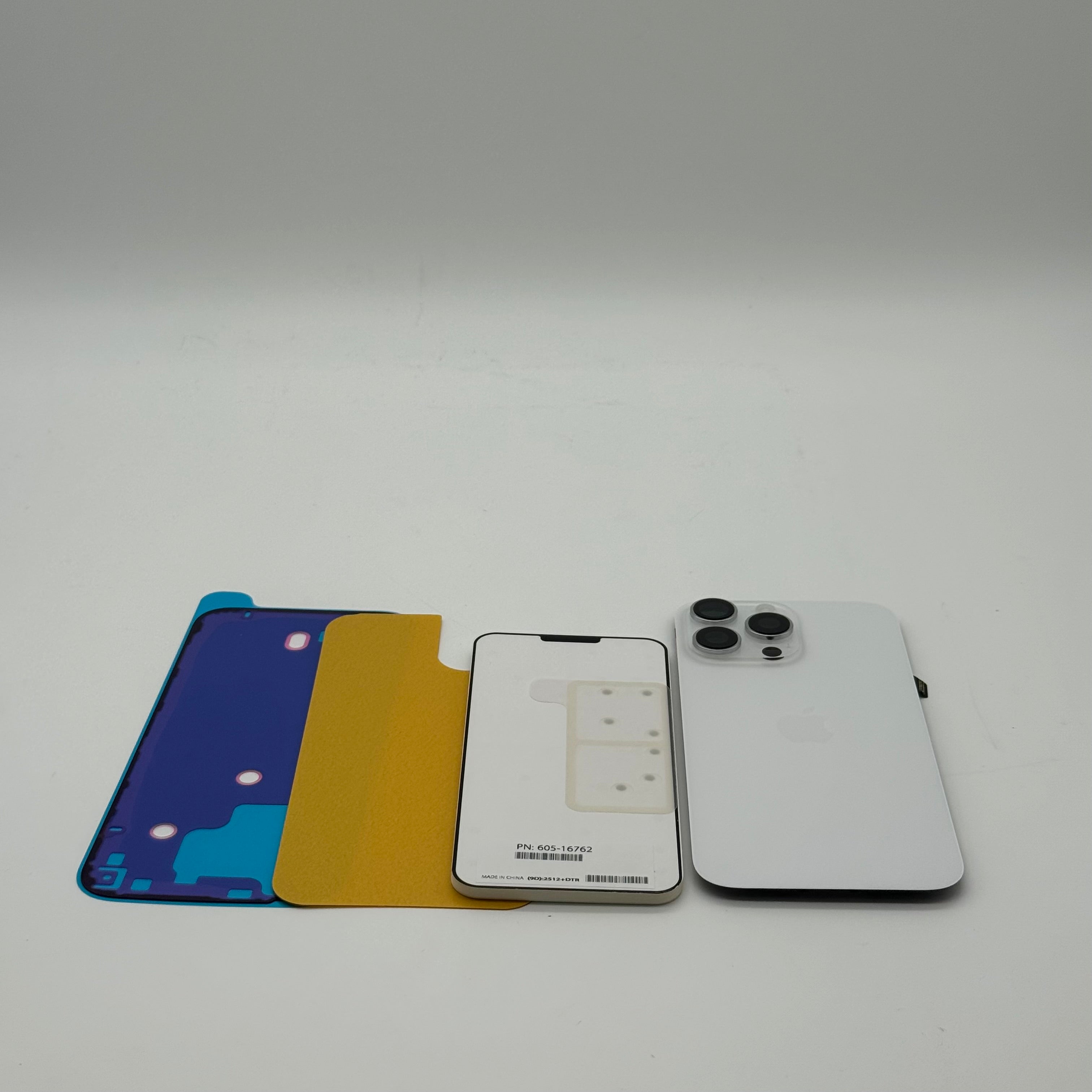 Apple iPhone 15 Pro Max OEM Back Glass - White - New No Box