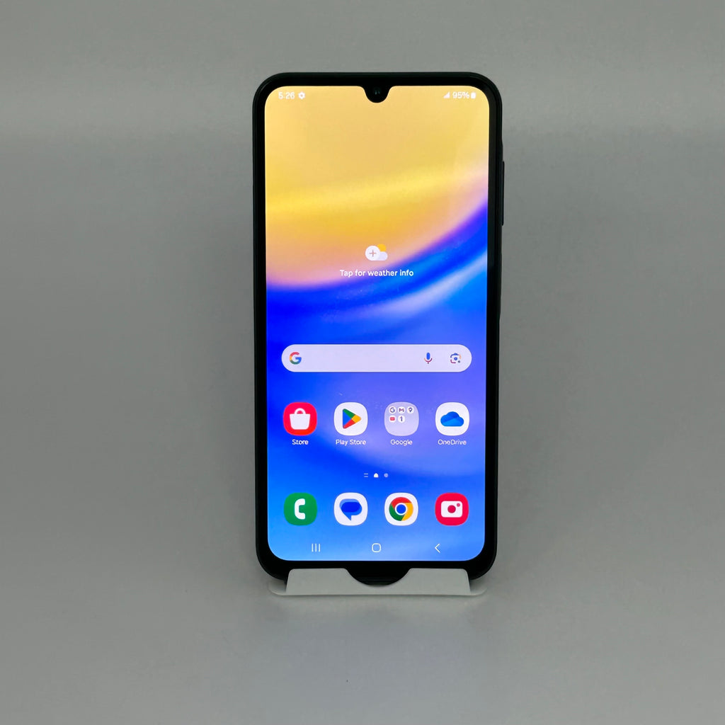 T-Mobile Samsung Galaxy A15 5G 4GB RAM 64GB SM-A156U Blue Black