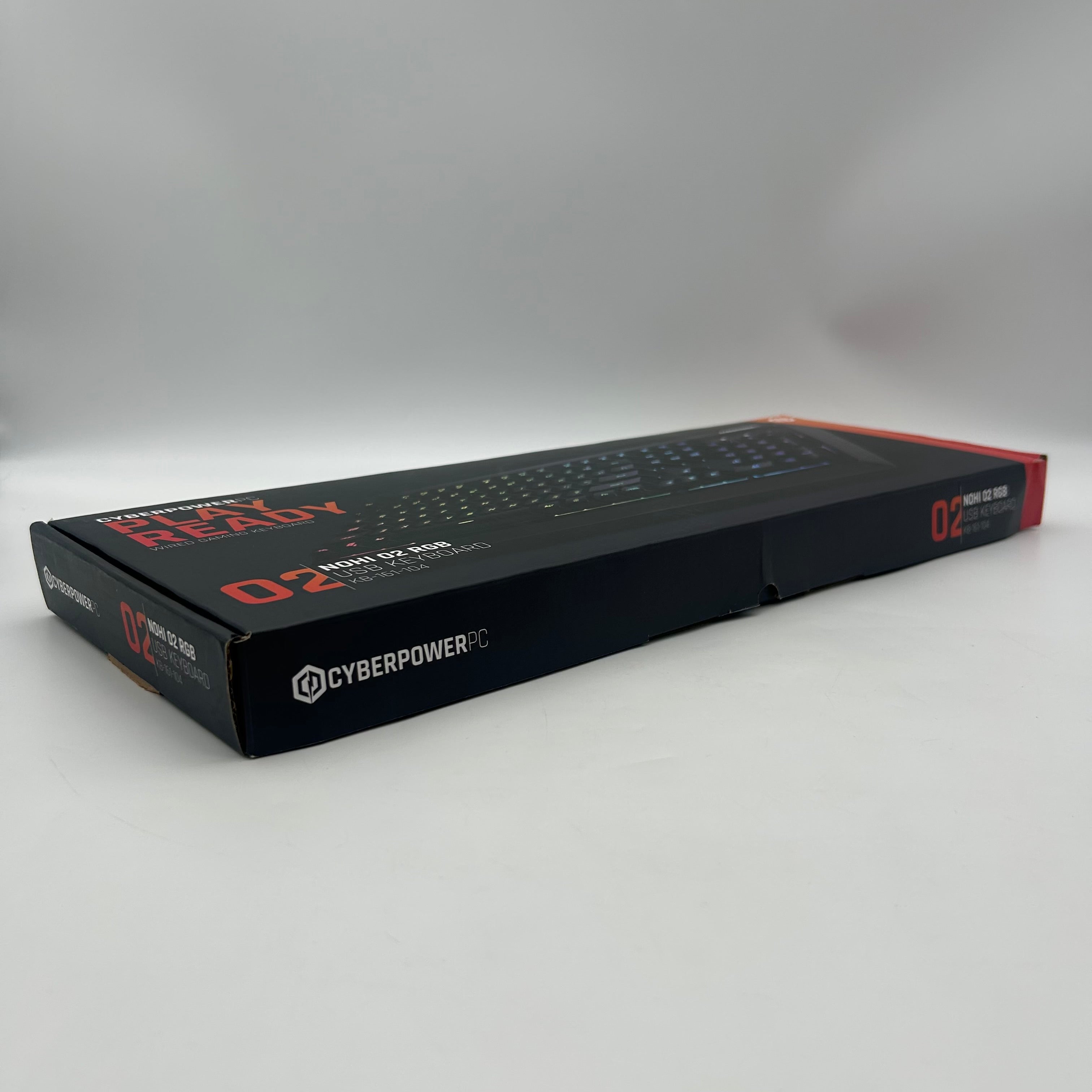 CyberPowerPC NOHI 02 Wired USB Gaming Keyboard + Elite M1-131 Mouse Black