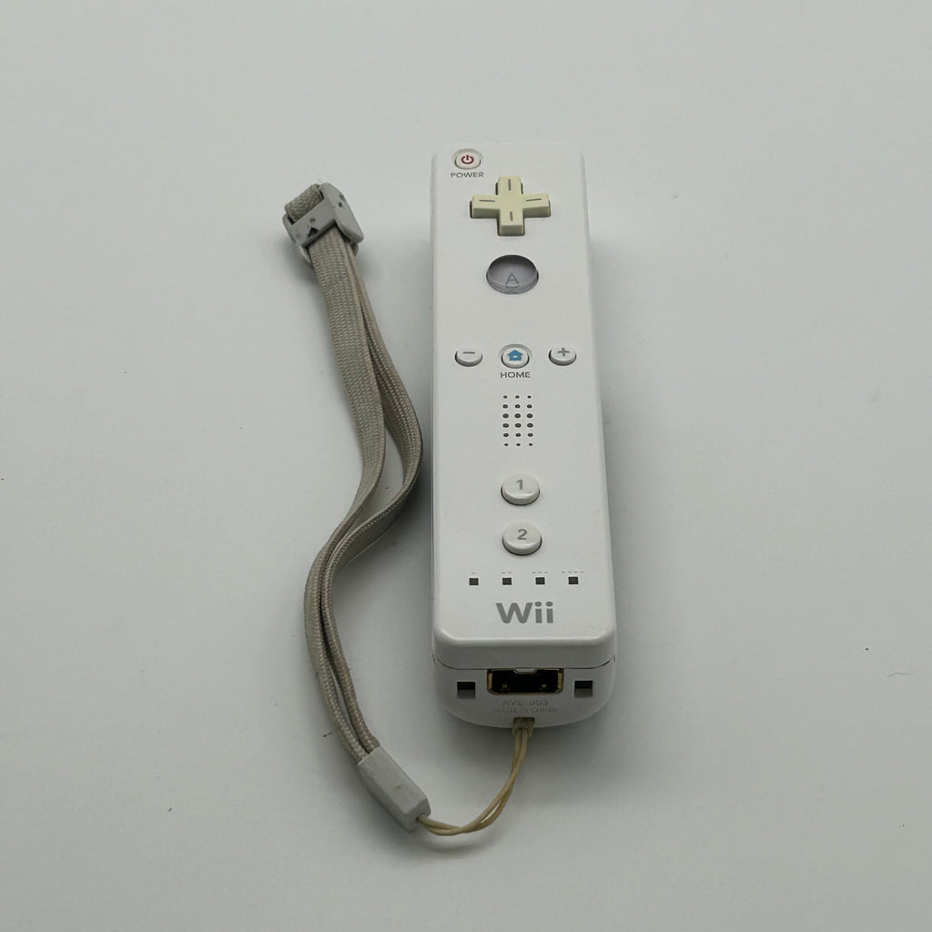 Nintendo Wii (RVL-001) 2006 White Video Game System w/ Remote and Nunchuck