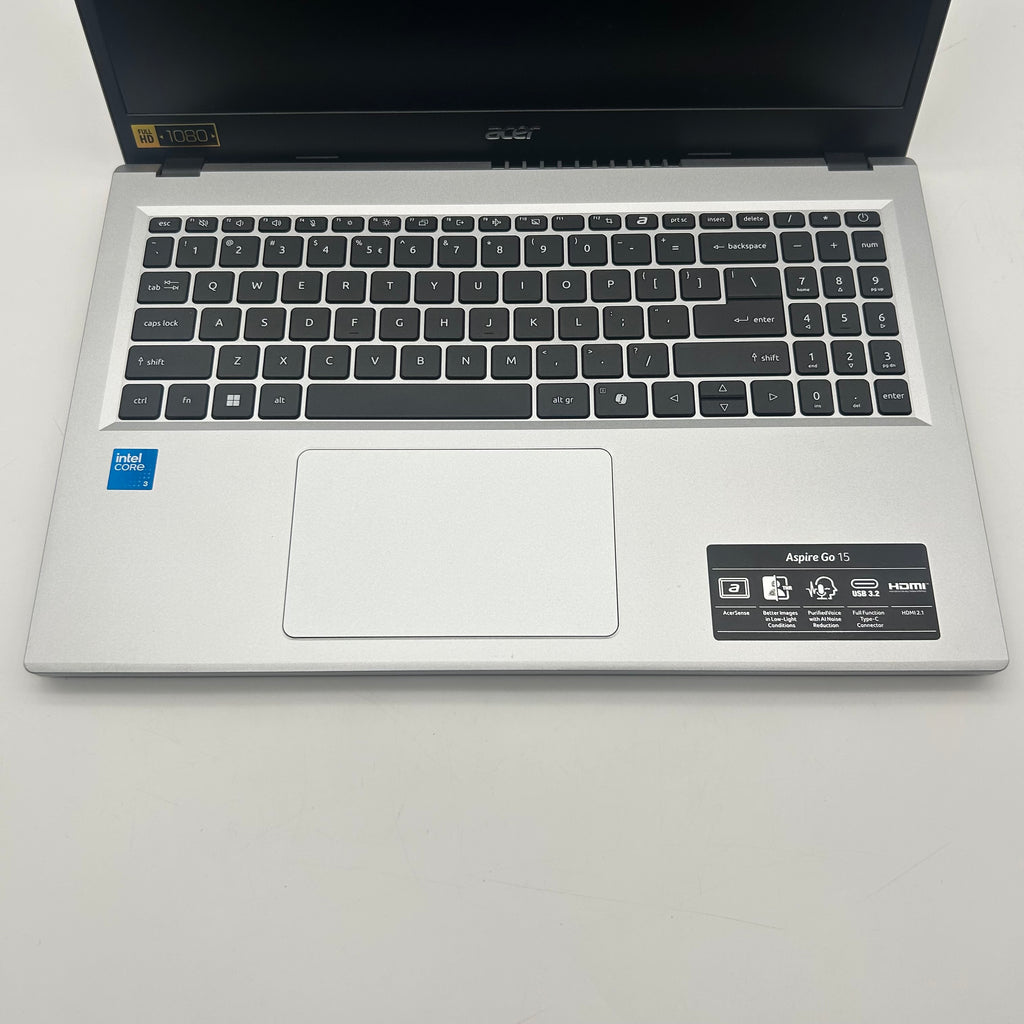 Dell Aspire Go 15 Laptop - Intel Core TM 3 N355, 8GB RAM, 128GB SSD, w/ Charger