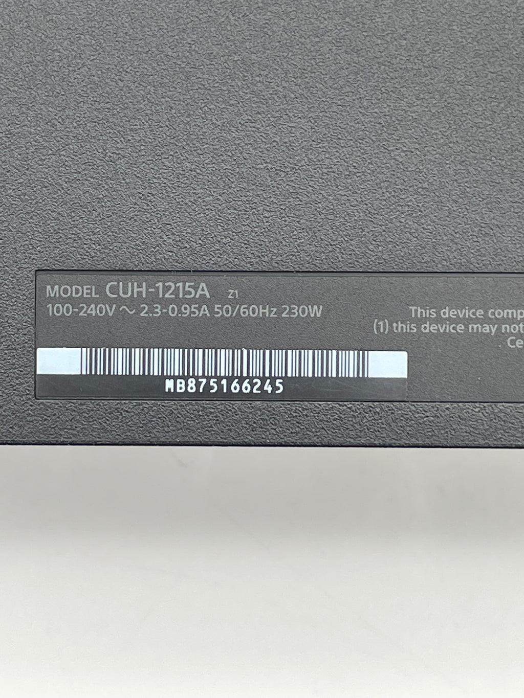Sony PlayStation 4 CUH-1215A, Console Only - For Parts Only