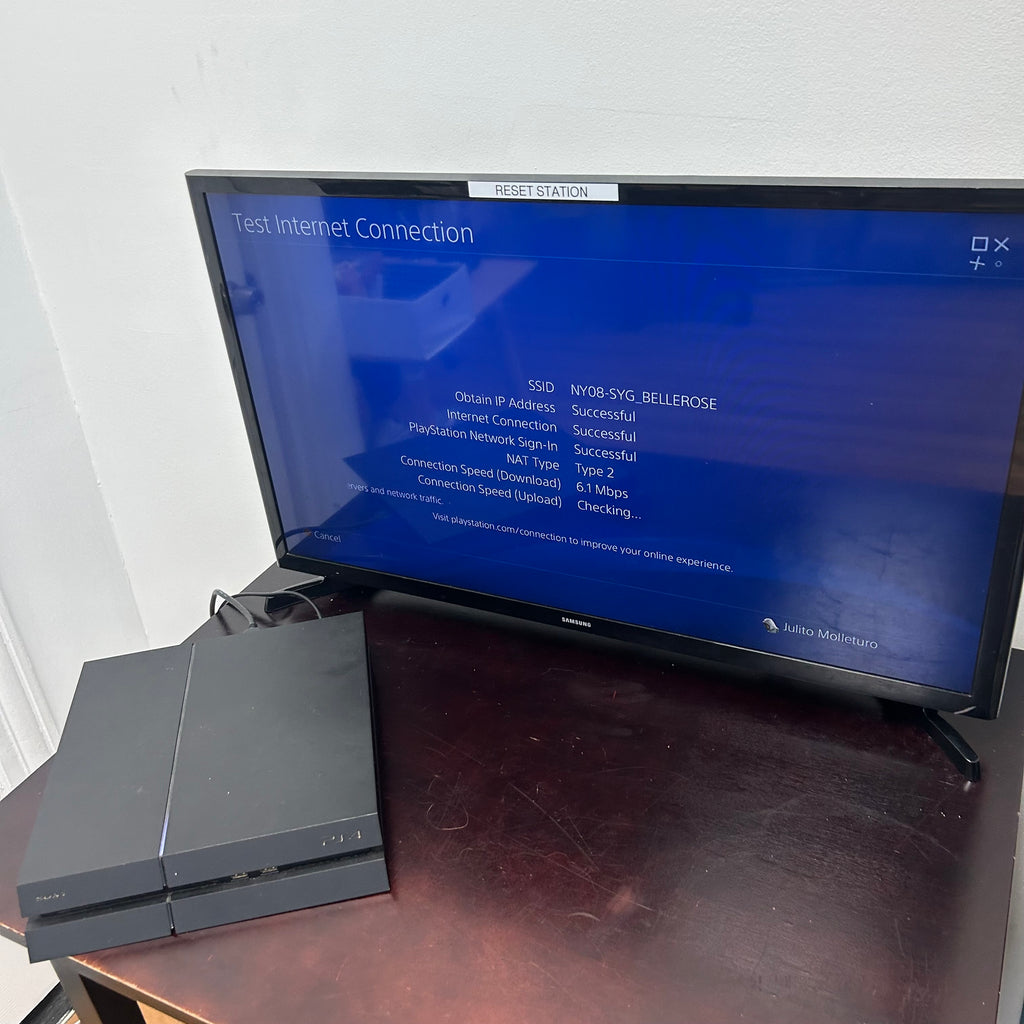 Sony PlayStation PS4 500GB Black Gaming Console Model CUH-1215A