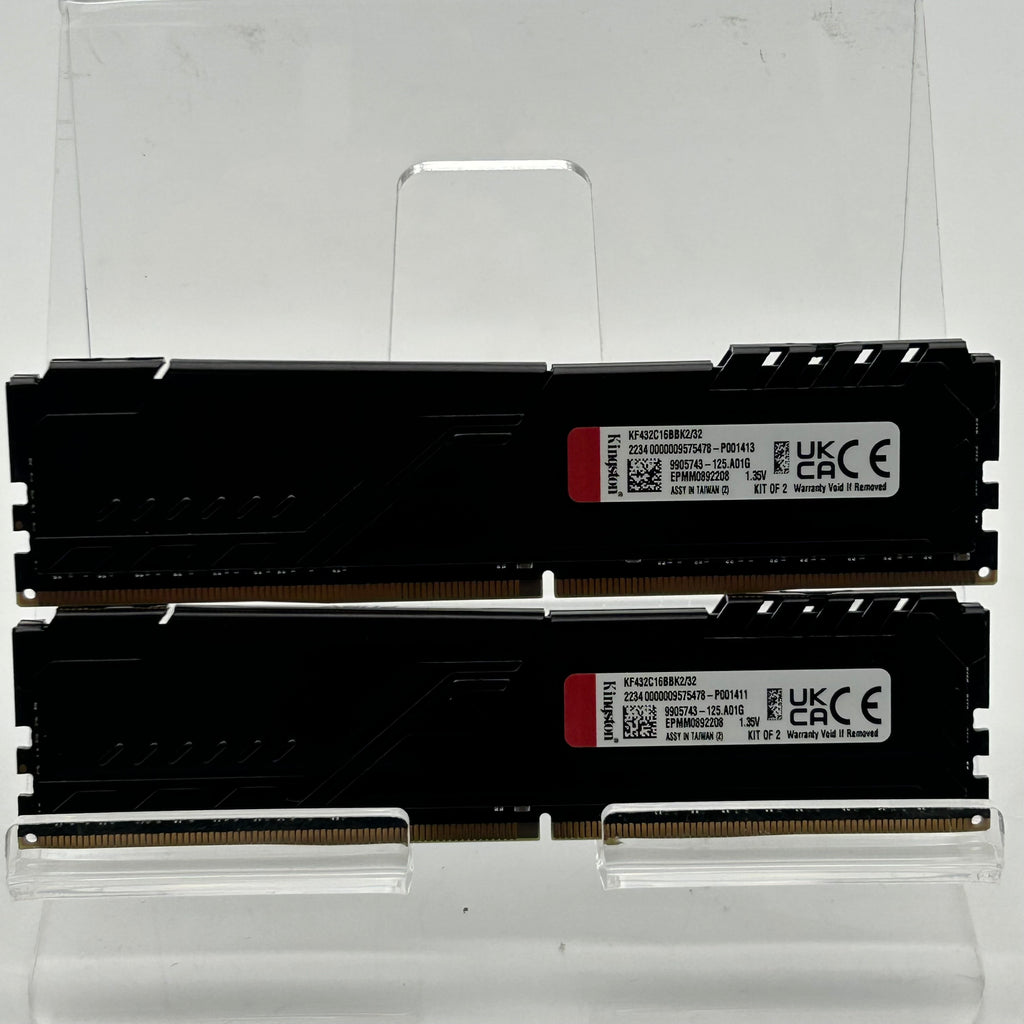 Kingston Fury Beast 32GB (2x16GB) DDR4 3200MHz RAM Kit KF426C16BB1K2/32