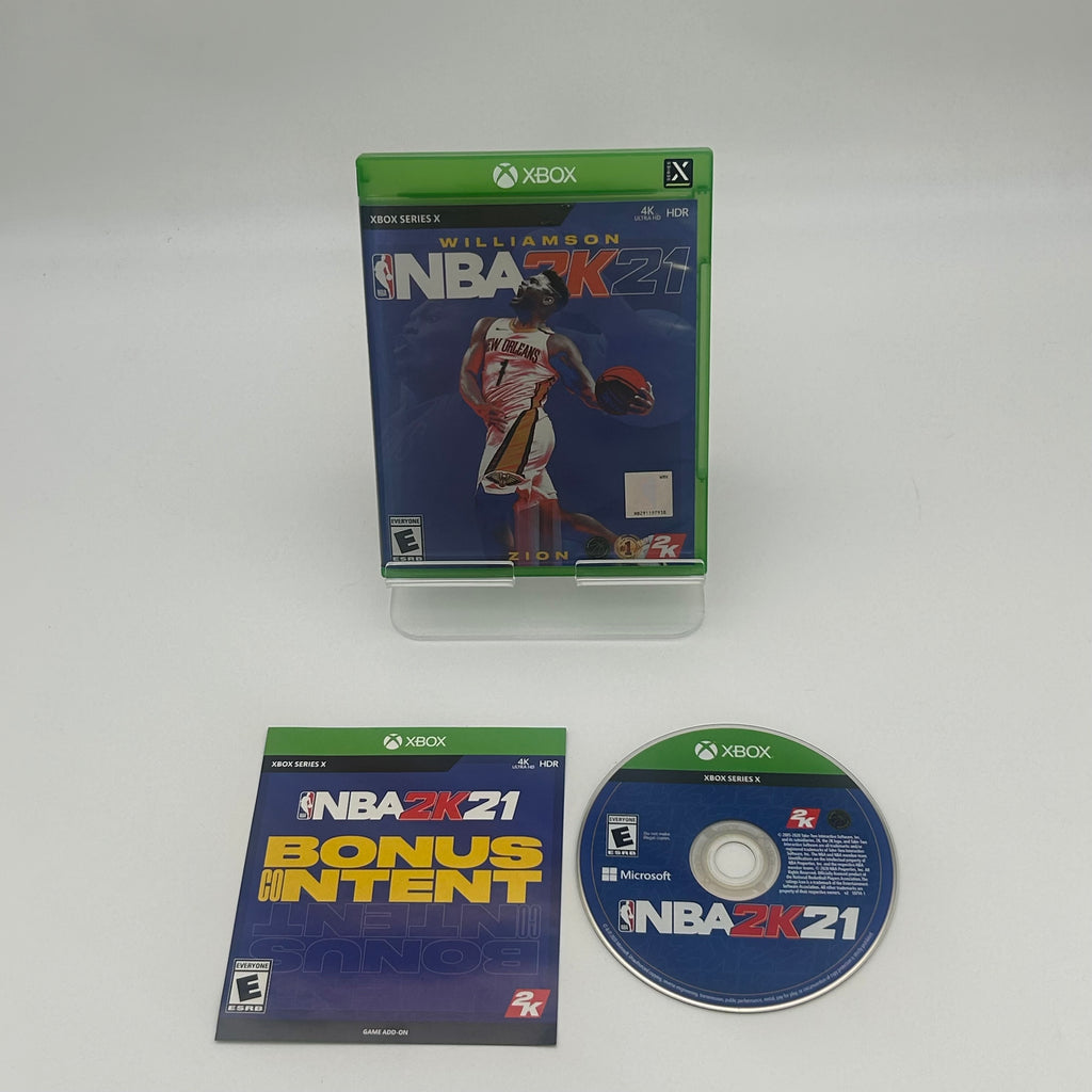 NBA 2K21 Xbox Series X With Manual and Case - Used