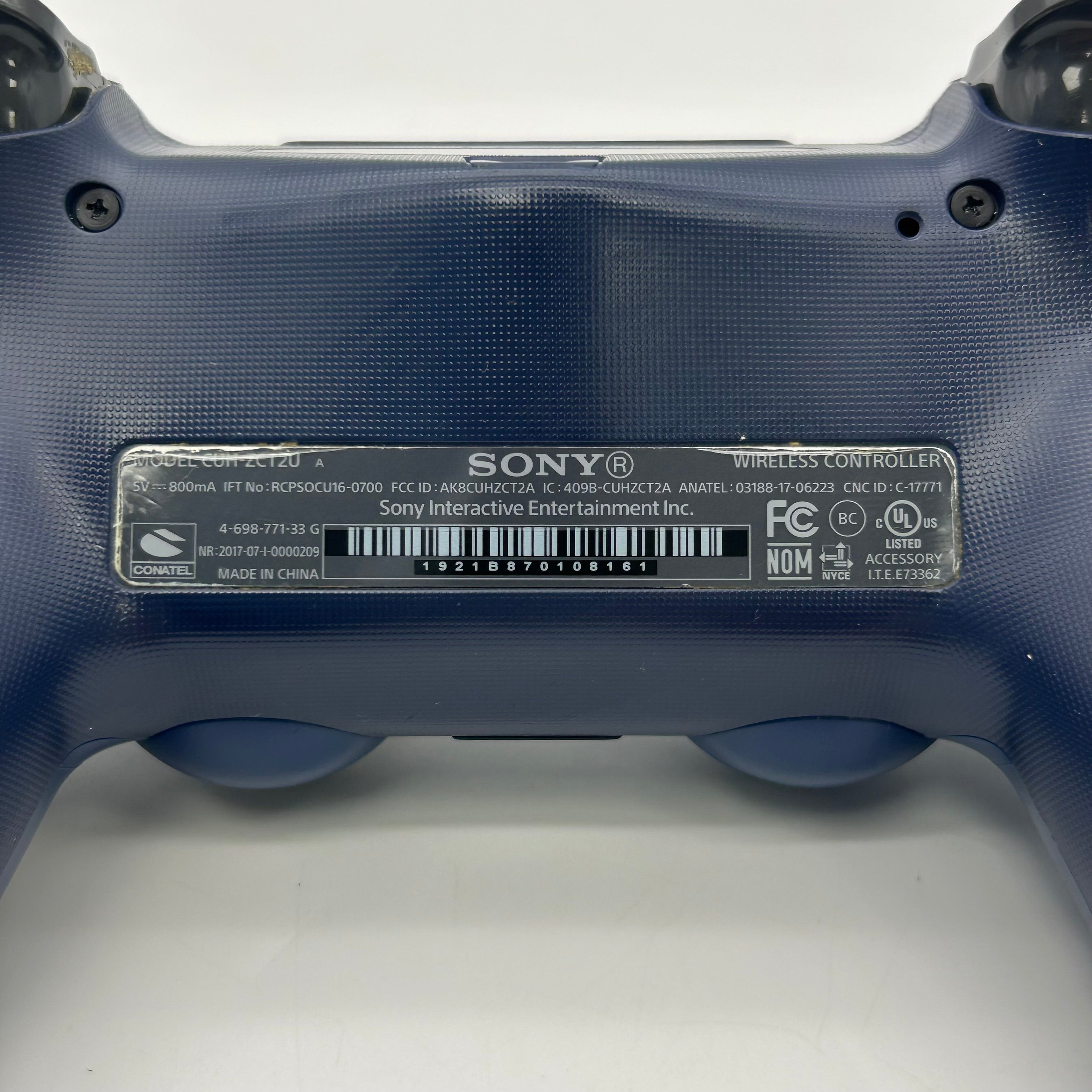 Sony DualShock 4 Wireless Controller Midnight Blue PS4 in Box - Stick Drift