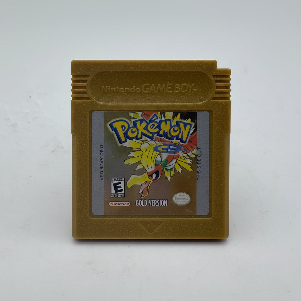 Pokemon Gold Version (Nintendo Game Boy Color, 2000) Tested