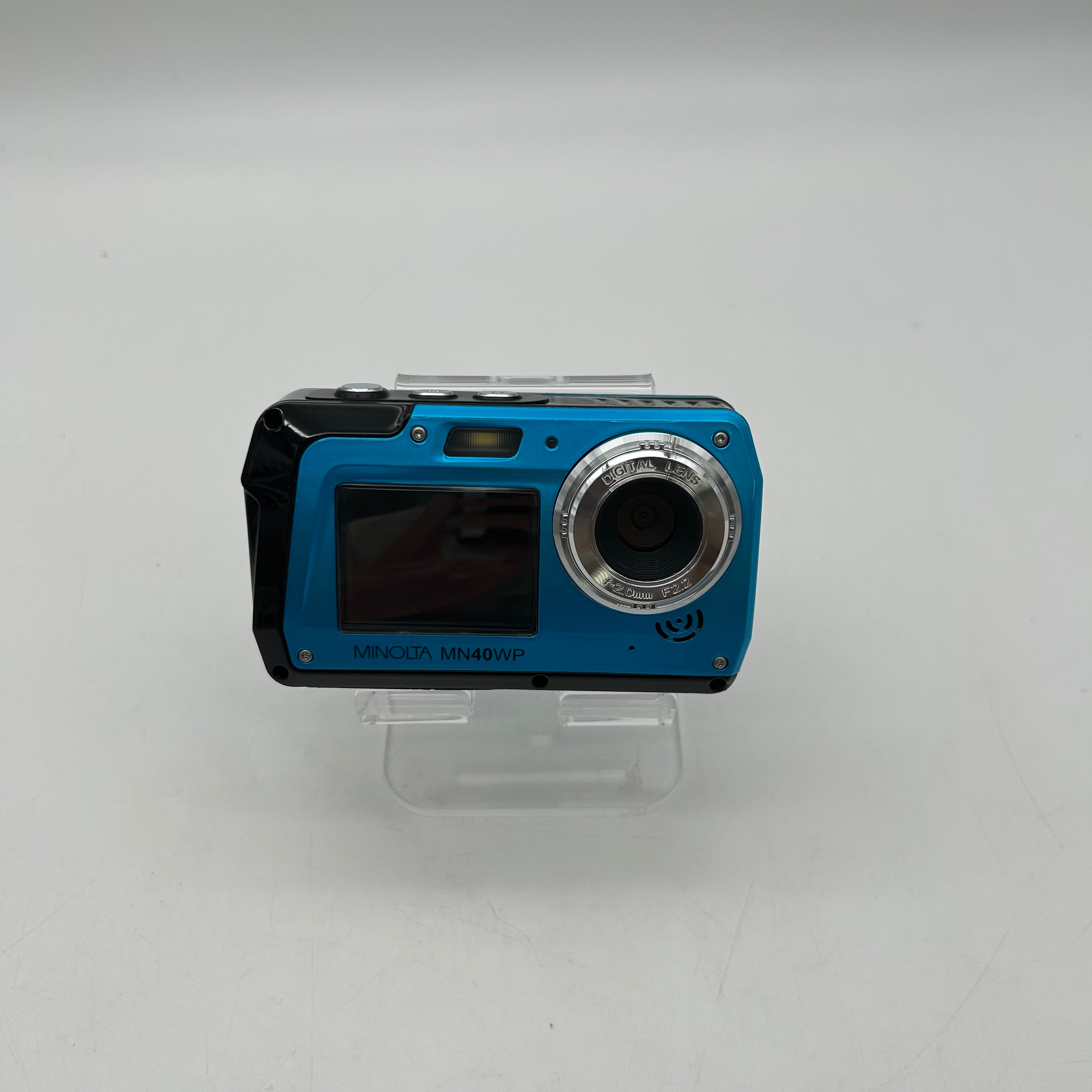 Minolta MN40WP 48.0MP Waterproof Dual Screen Digital Camera w/16 GB SD | TESTED