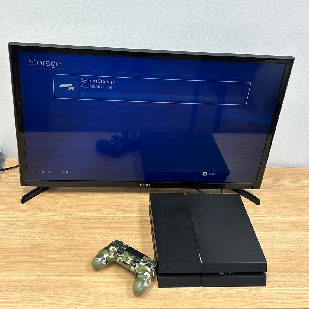 Sony PlayStation 4 (CUH-1215A) Video Game System - 500GB - Tested Working