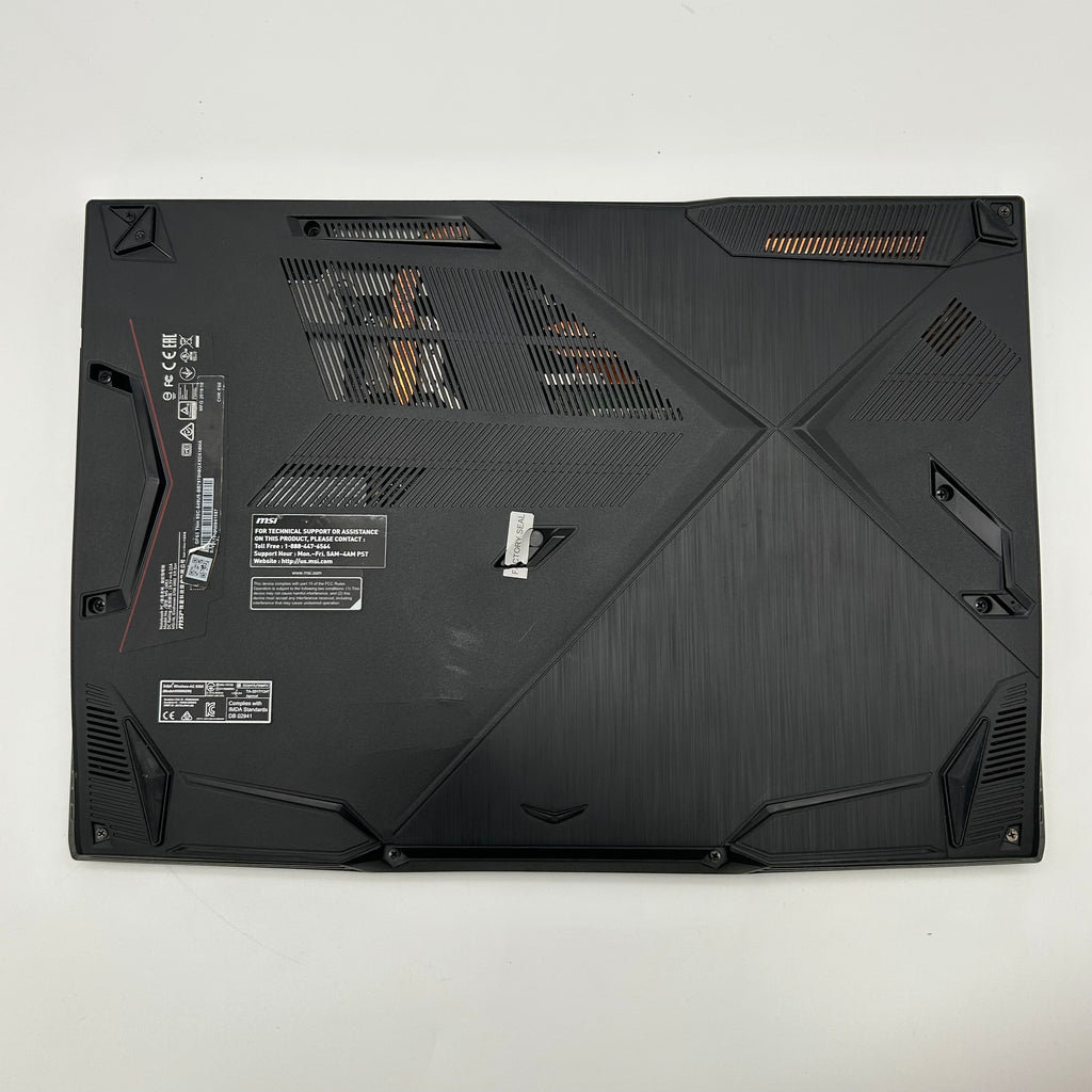 MSI GF63 Thin 15.6" Gaming Laptop | i7-9750H | GTX 1650 | 512GB (Trackpad Issue) - Used