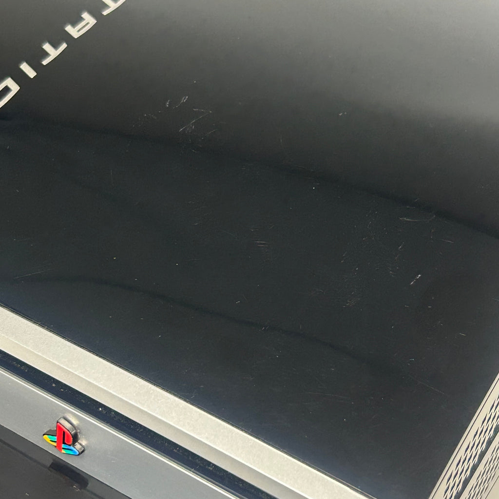 Sony PlayStation 3 PS3 CECHL01 80GB Black Fully Tested & Working Console Only