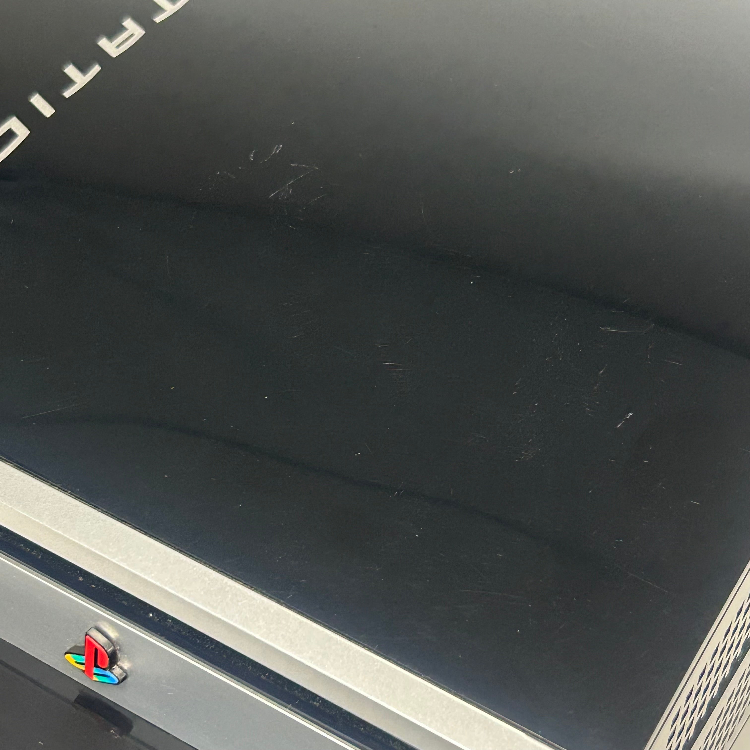 Sony PlayStation 3 PS3 CECHL01 80GB Black Fully Tested & Working Console Only