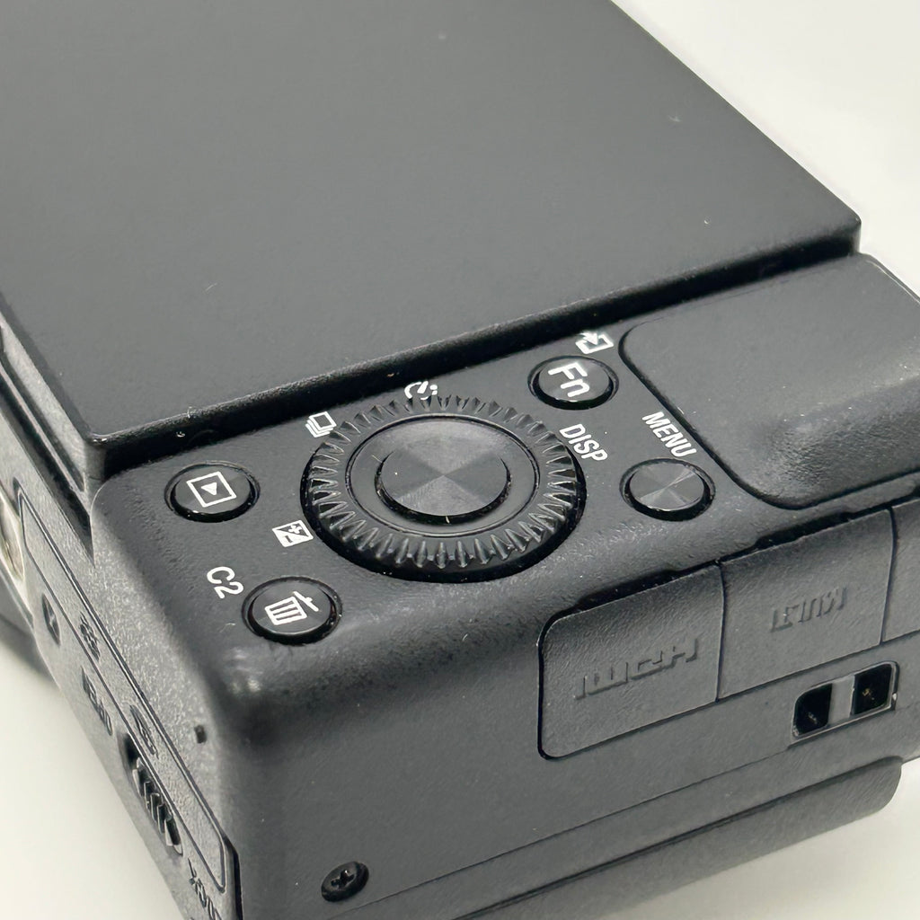 Sony ZV-1 Compact Digital Camera Zeiss Lens Flip-out Screen Black USB f/1.8-2.8 - Black - Used