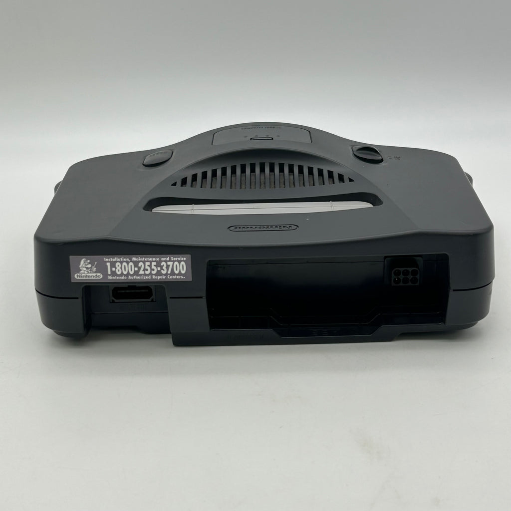 Nintendo 64 Charcoal Console N64 Bundle 3 Controllers AC Adapter Untested