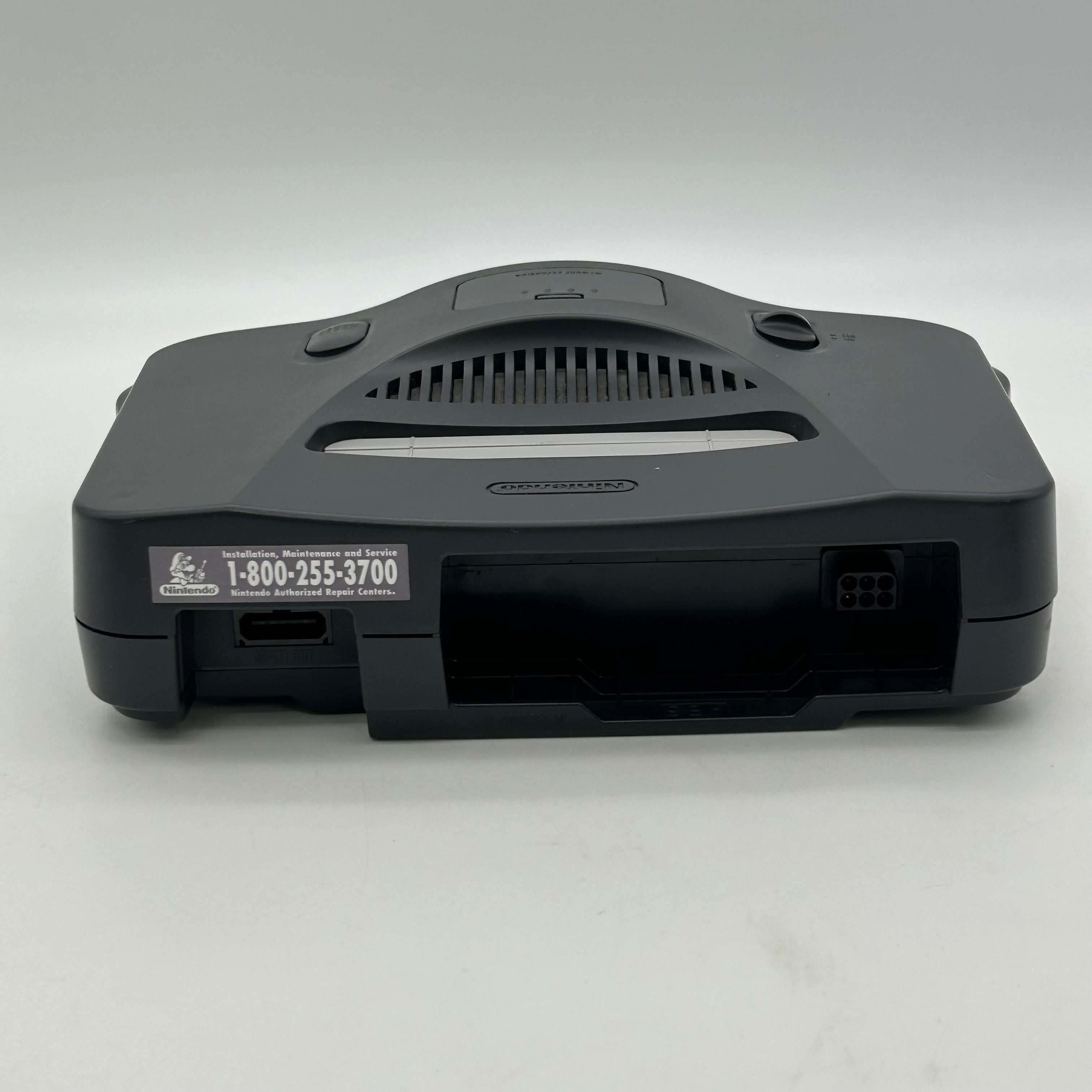 Nintendo 64 Charcoal Console N64 Bundle 3 Controllers AC Adapter Untested