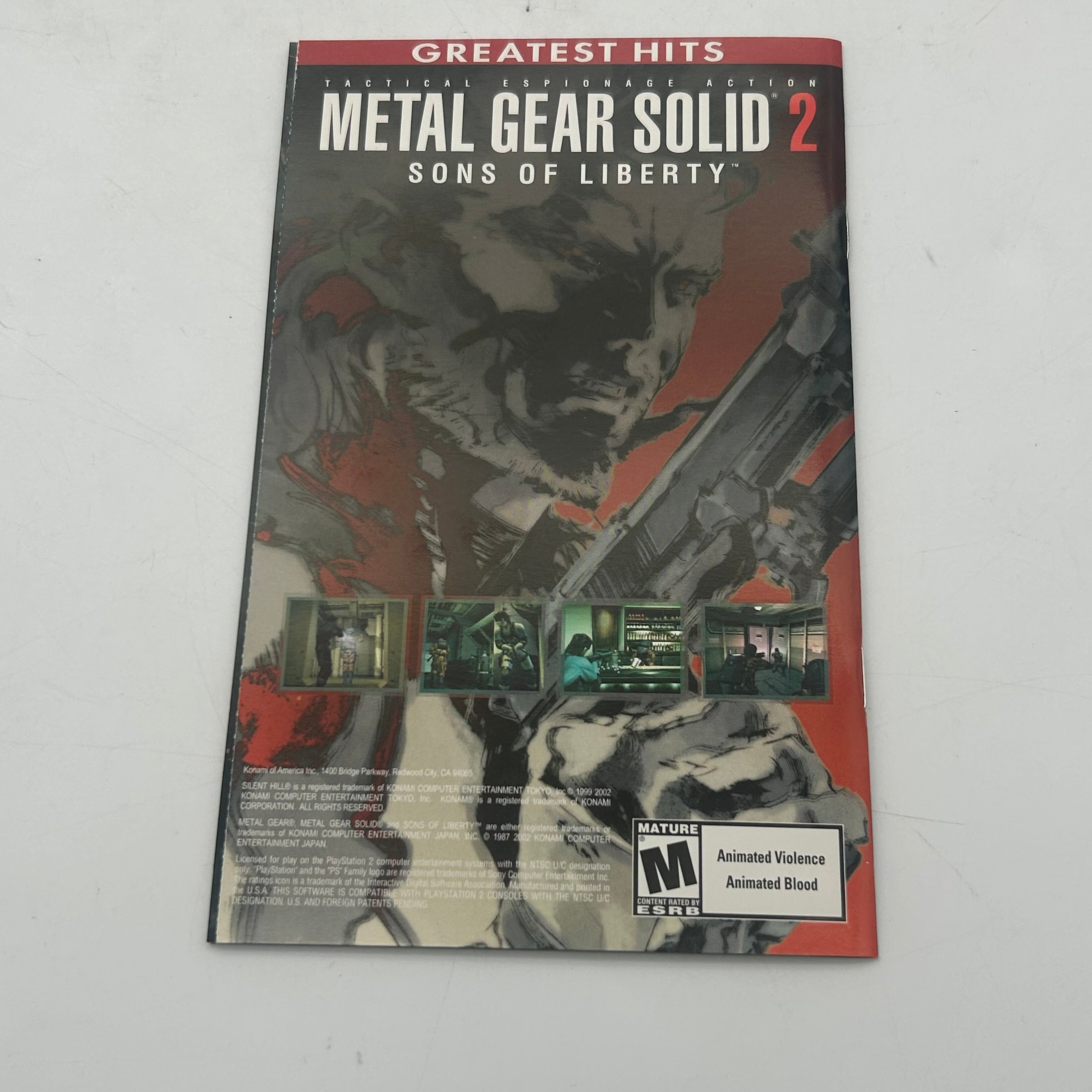 Silent Hill 2 (PlayStation 2, 2001) PS2 w/ Manual and Case