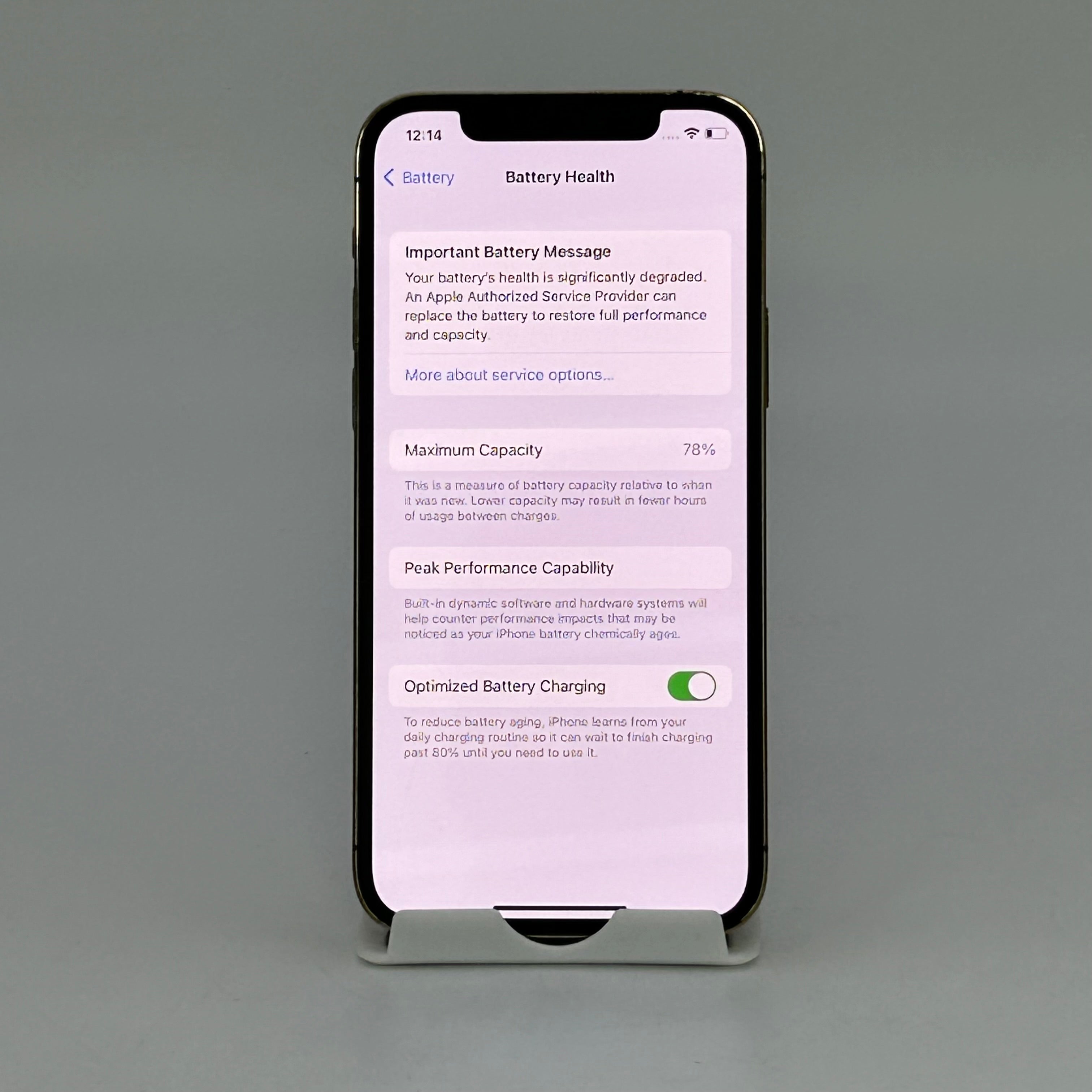 Apple iPhone 12 Pro 128GB MGJQ3LL/A Unlocked - Cracked Back - Heavy Scratches - Missing SIM Tray