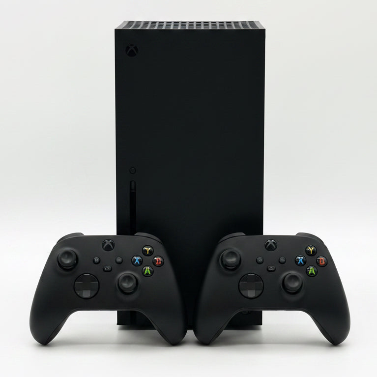 Microsoft Xbox Series X 1882 1TB Black Console Bundle with 2 Wireless Controllers