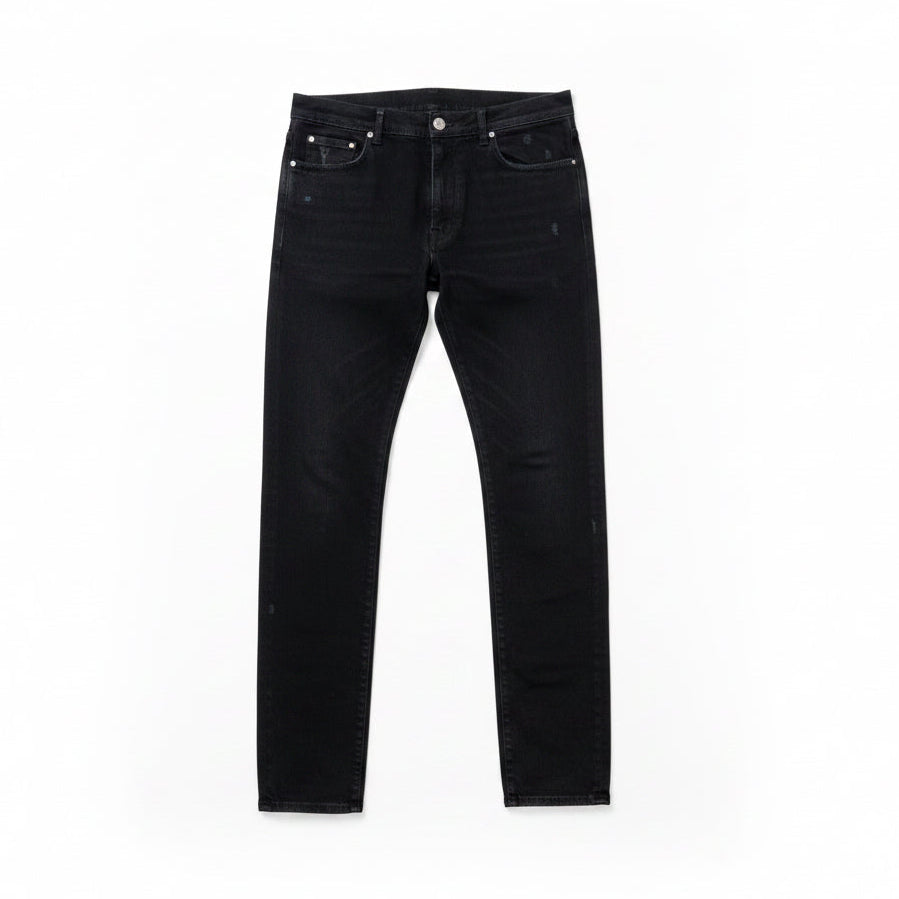 Amiri Men's Black Distressed Denim Skinny Jeans Size 36