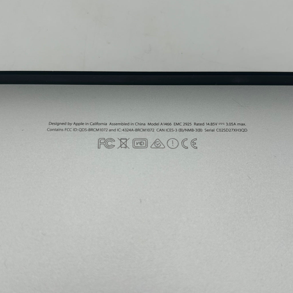 Apple MacBook Air 2015 | A1466 | I5 1.6GHz | 128GB SSD 8GB