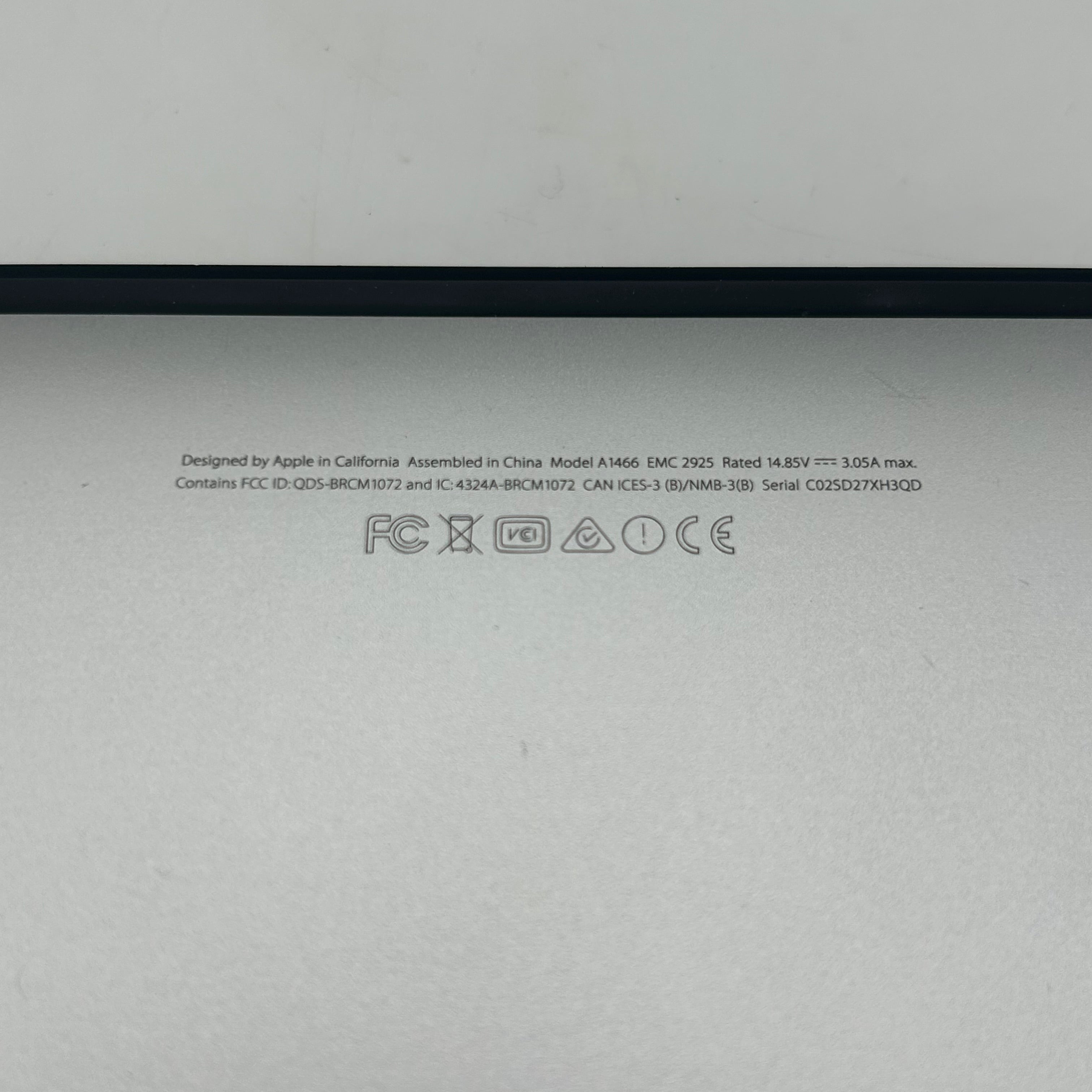 Apple MacBook Air 2015 | A1466 | I5 1.6GHz | 128GB SSD 8GB