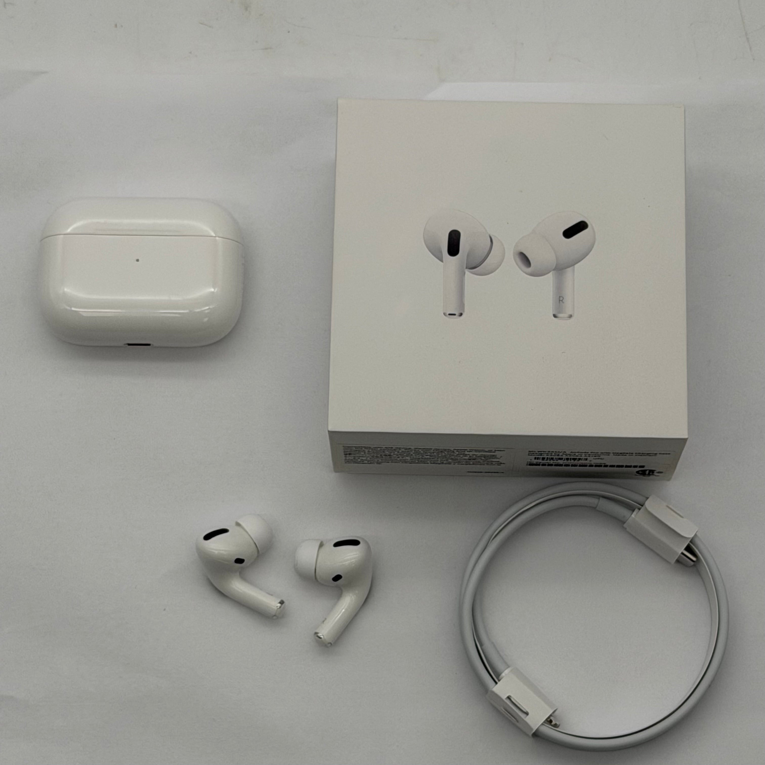 Apple AirPods Pro (1st Gen) Complete Set A2084 A2083 A2190 (2019) - Open Box