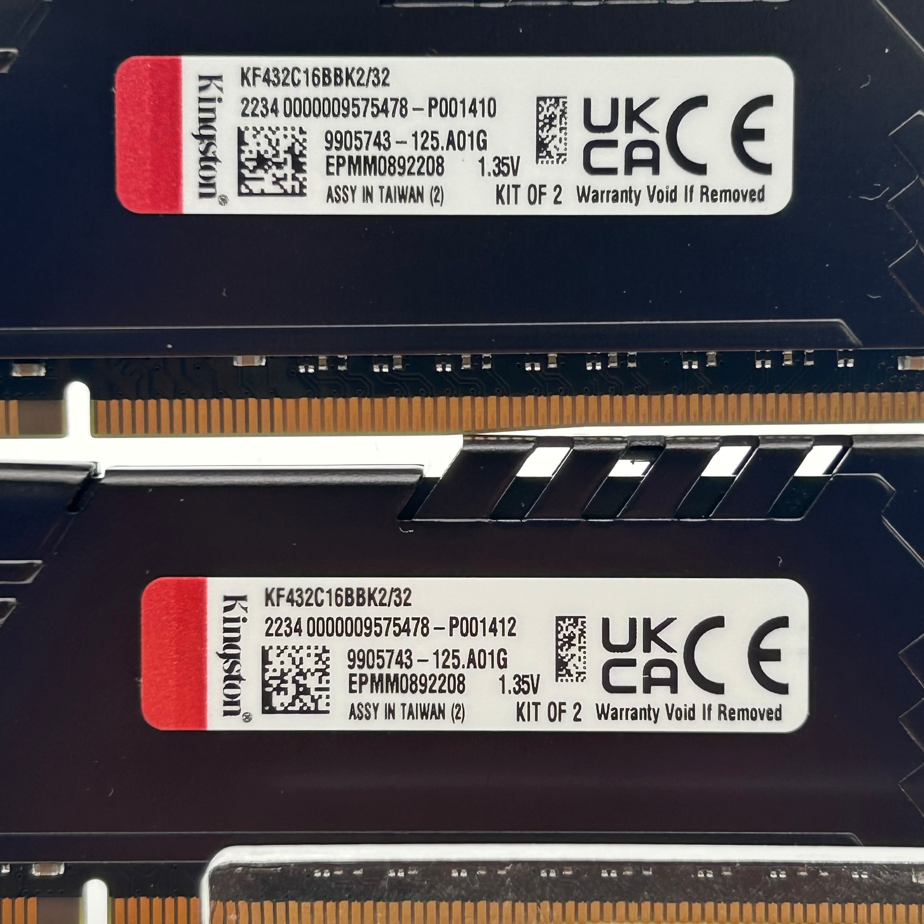 Kingston Fury Beast 32GB (2x16GB) DDR4 3200MHz KF426C16BB1K2/32