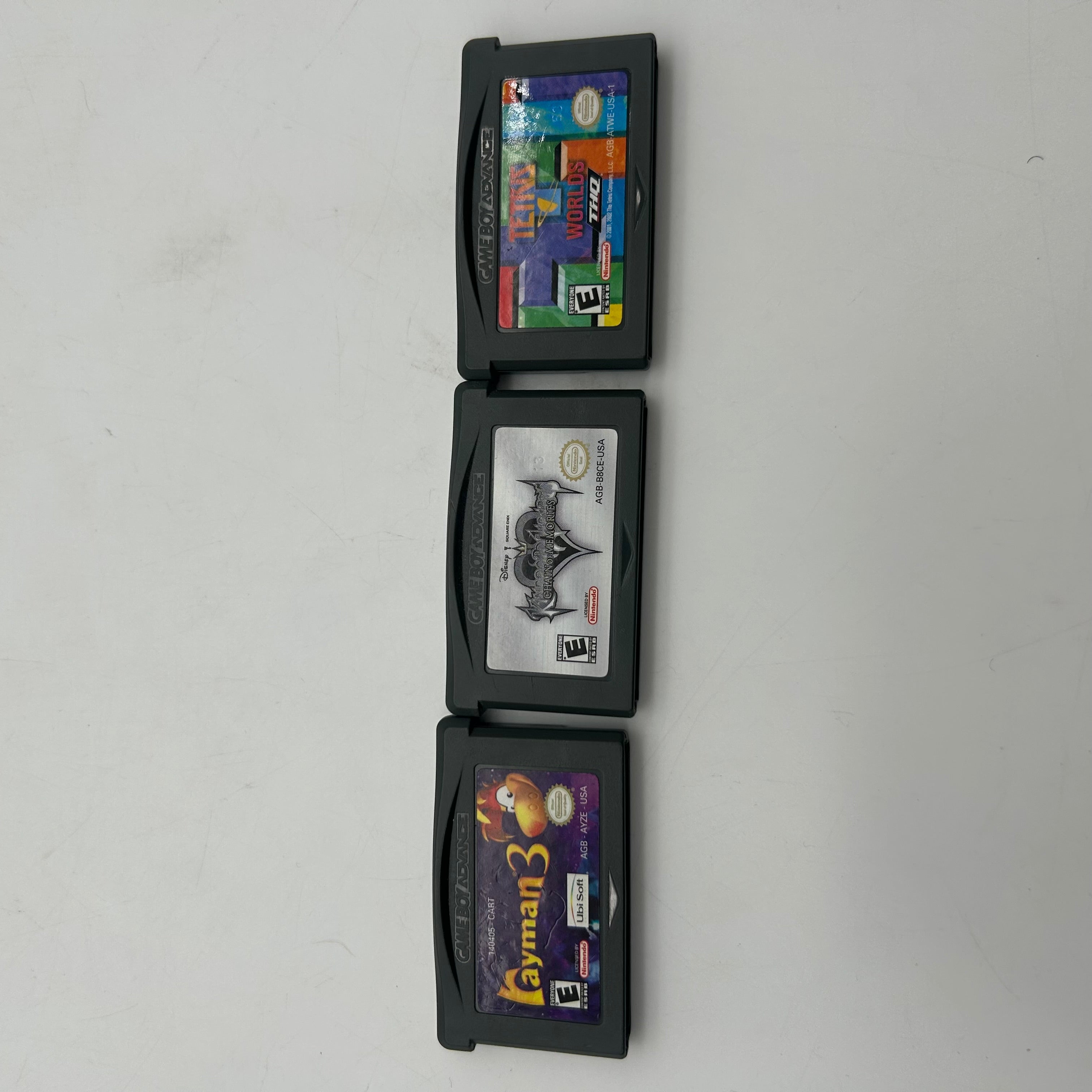 Gameboy Advance Indigo Console w/ Intec GameCube Link Cable + 3 Games - Tested