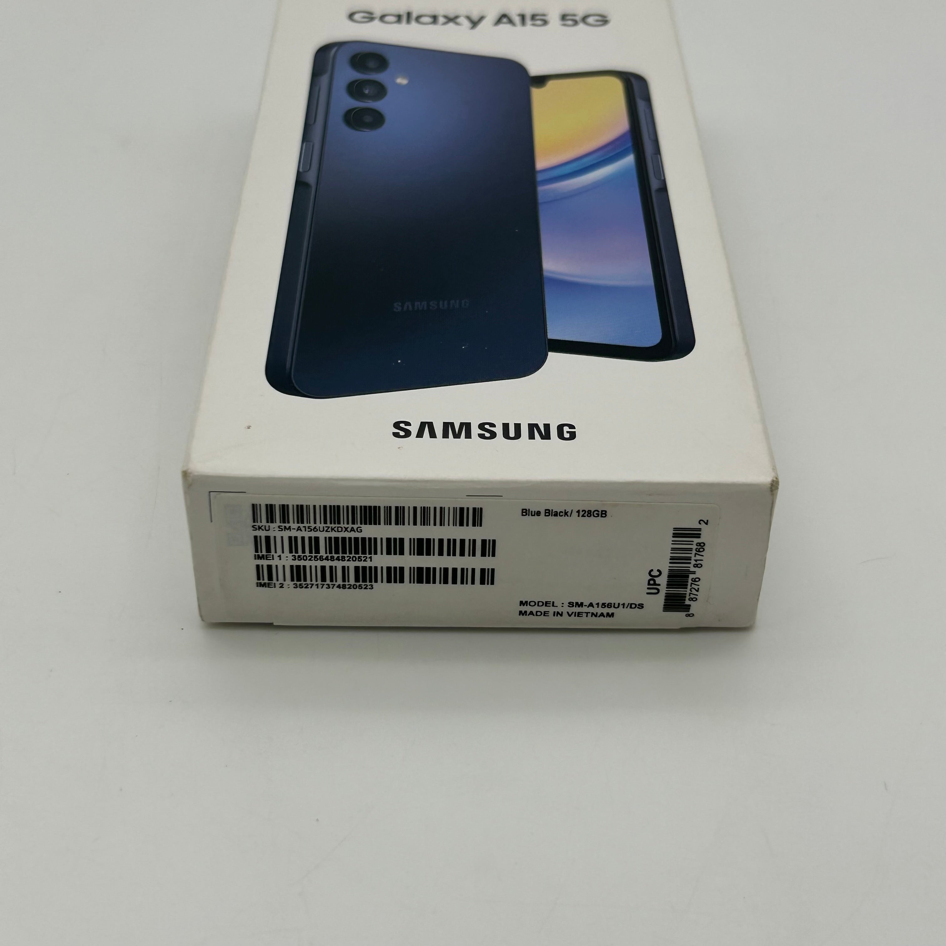 Samsung Galaxy A15 5G 128GB SM-A156U Blue Black Unlocked Smartphone