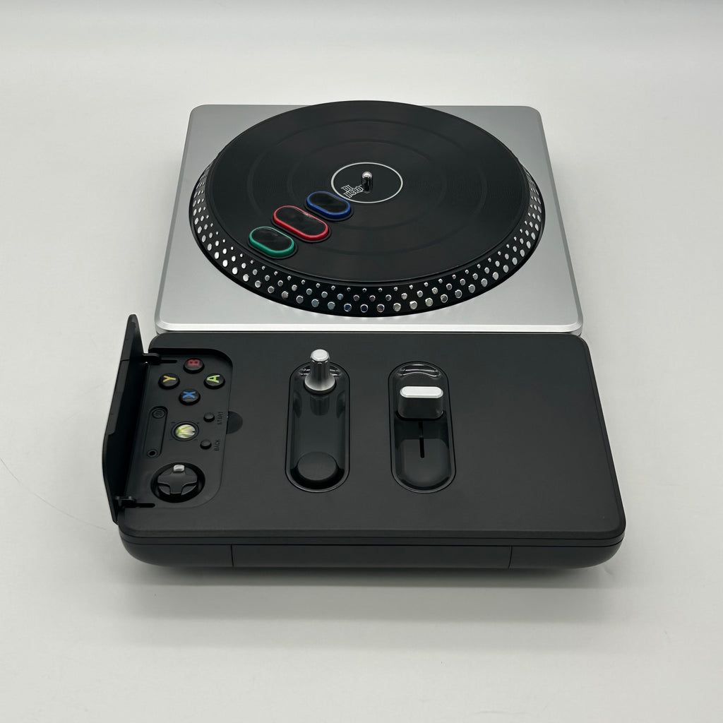 Xbox 360 DJ Hero 2 Wireless Turntable Controller w/ Box - UNTESTED NO DONGLE