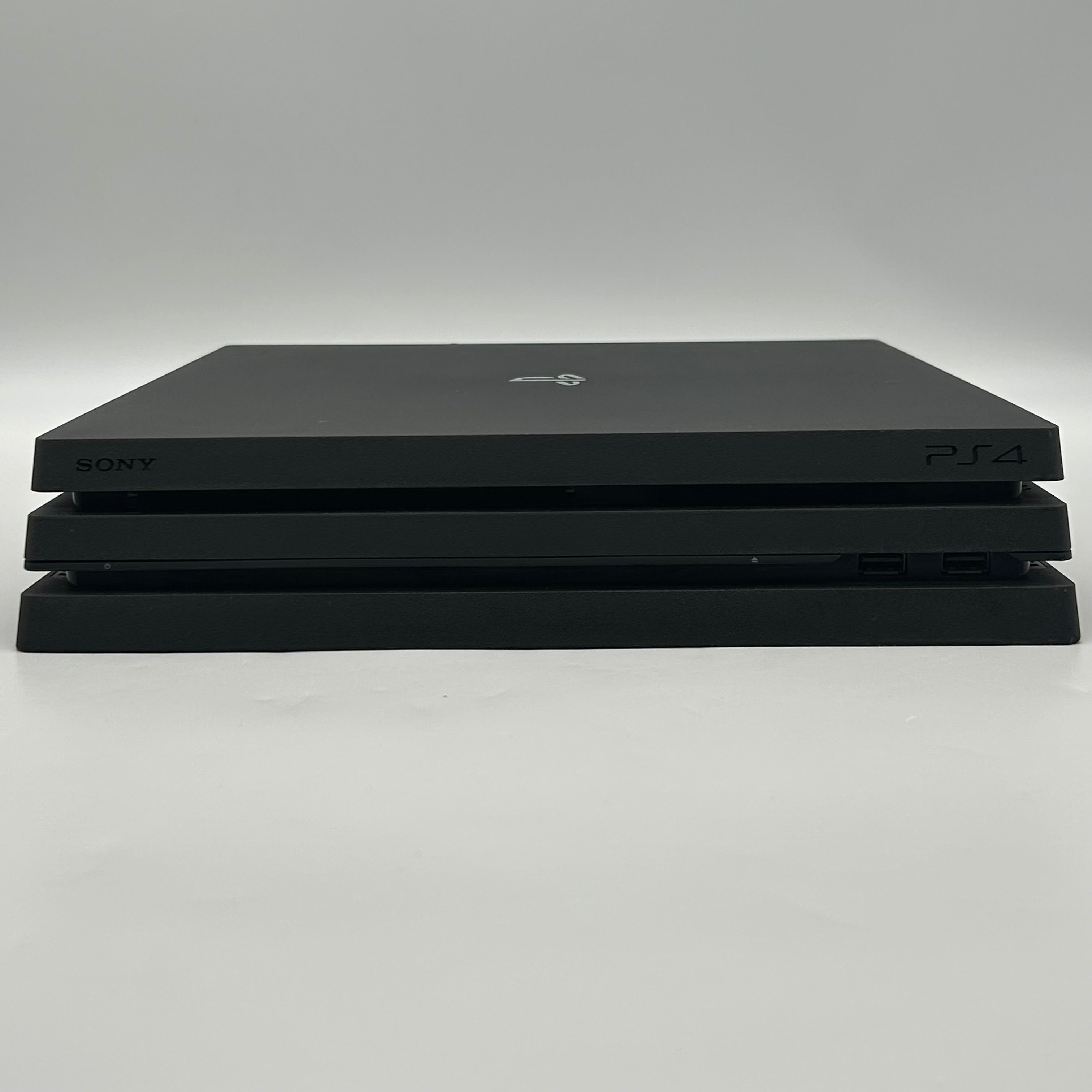 Sony PlayStation 4 Pro CUH-7015B 2TB Black w/ Controller, Power Cable and 2 Games