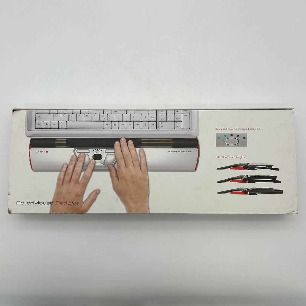 Contour Roller Mouse Red Wired Tested