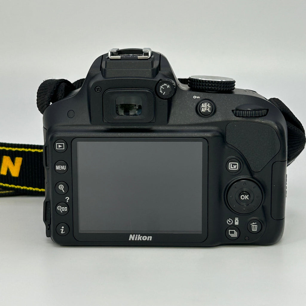 Nikon D3300 Digital SLR Camera - Black (Body Only) - READ