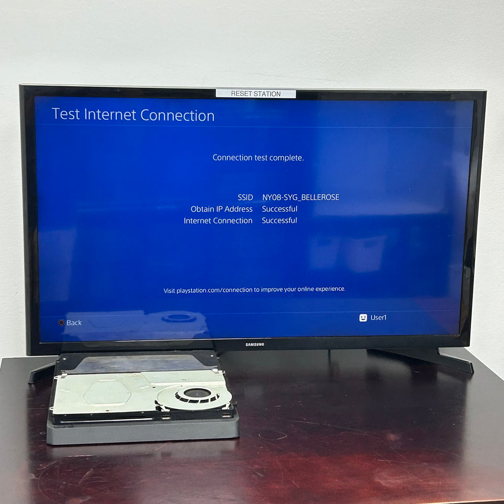 Sony PlayStation 4 PS4 Slim CUH-2215B 1TB Console ONLY - WORKING No Top Cover