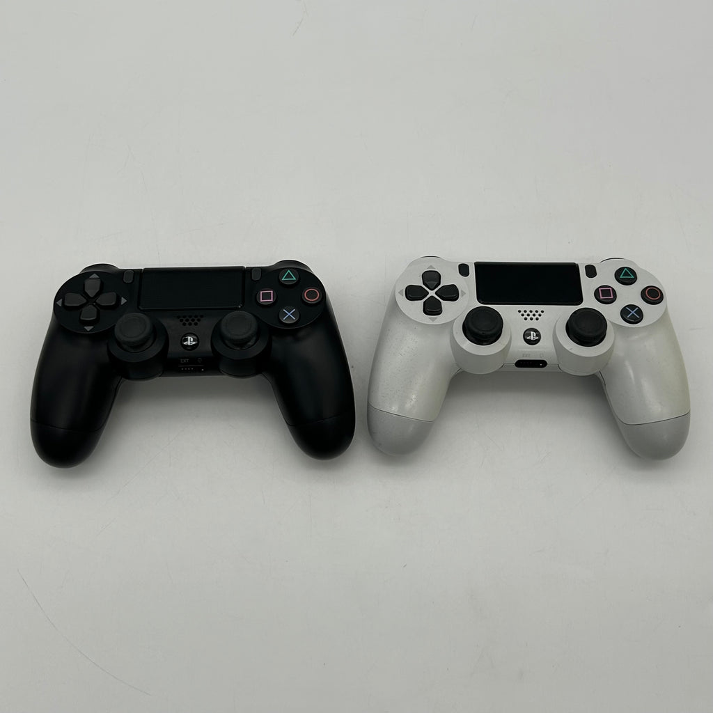 Sony PS4 Console 500GB CUH-1115A Bundle Black - Tested - Controllers Have Drift