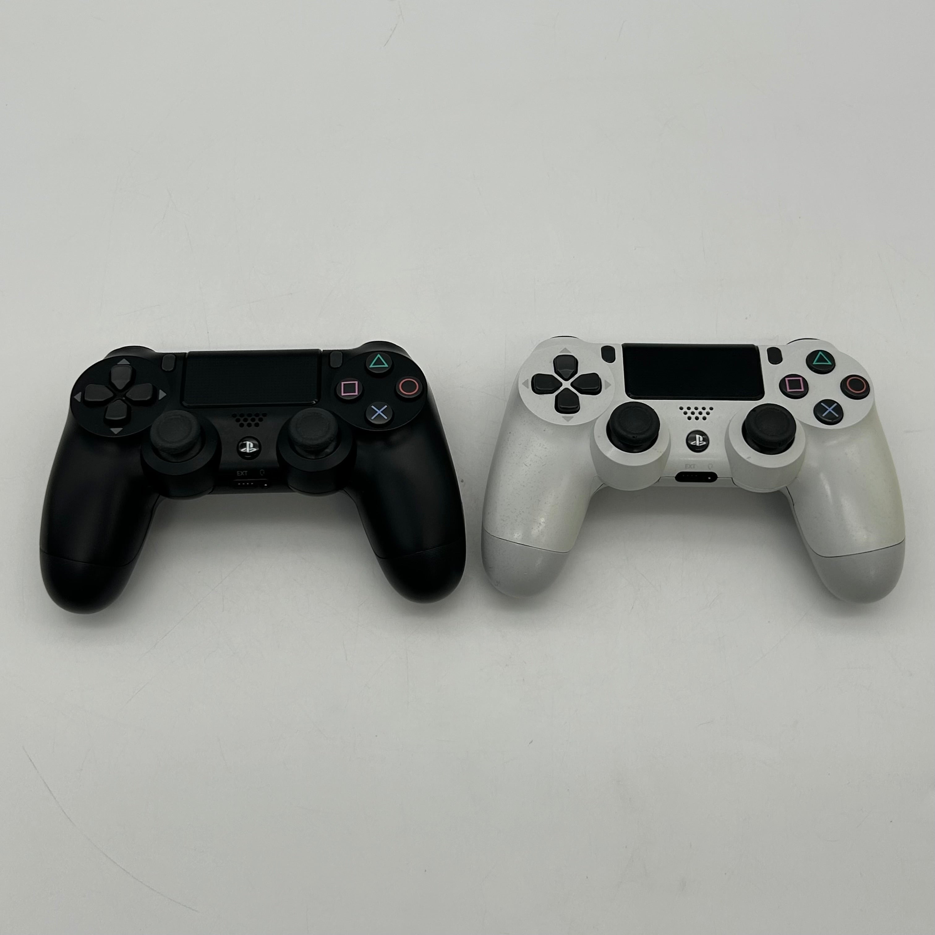 Sony PS4 Console 500GB CUH-1115A Bundle Black - Tested - Controllers Have Drift
