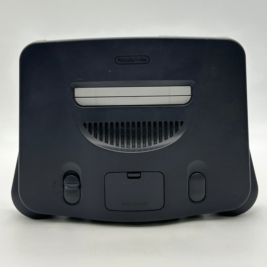Nintendo 64 Charcoal Console N64 Bundle 3 Controllers AC Adapter Untested