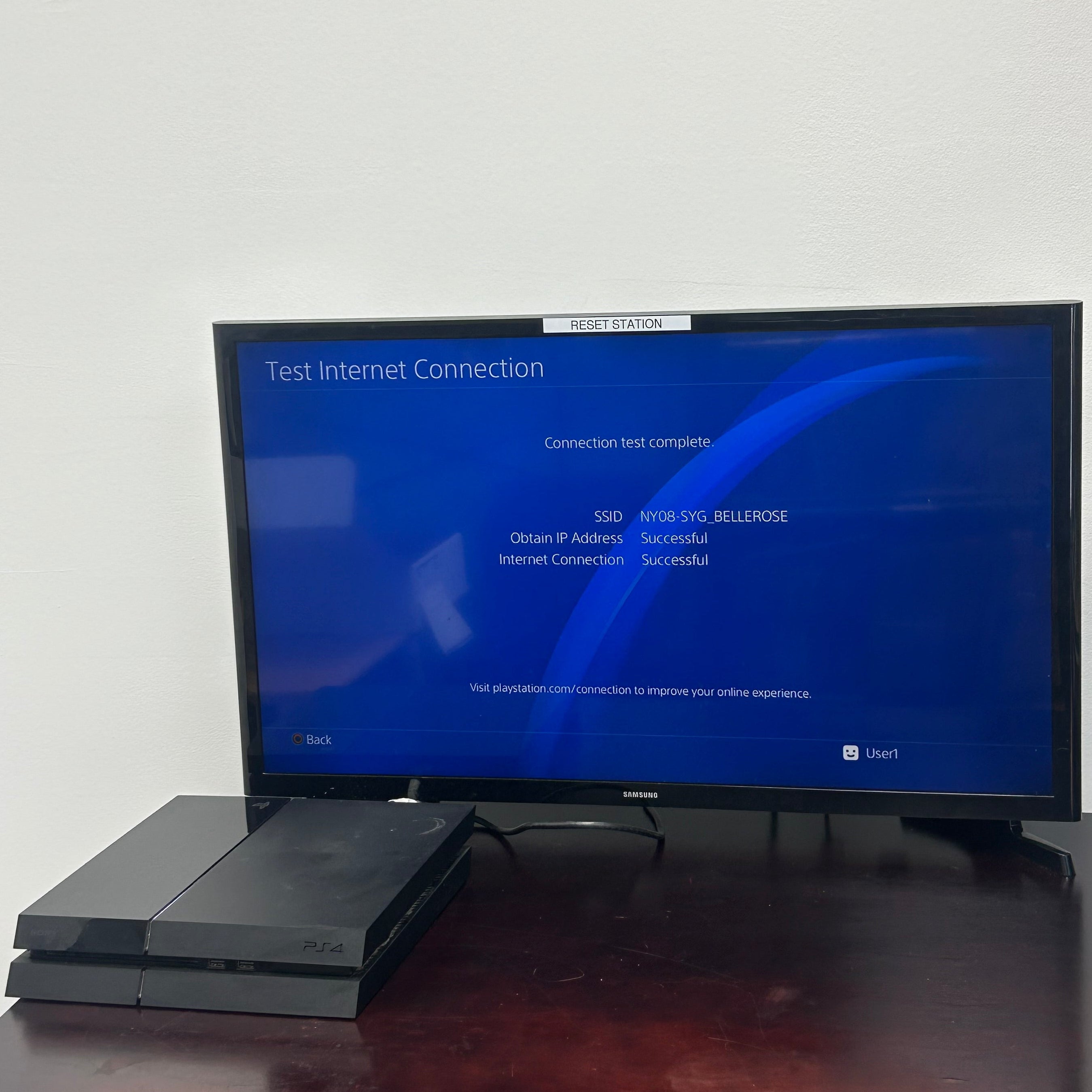 Sony PlayStation 4 CUH-1115A 500GB Black Console - TESTED