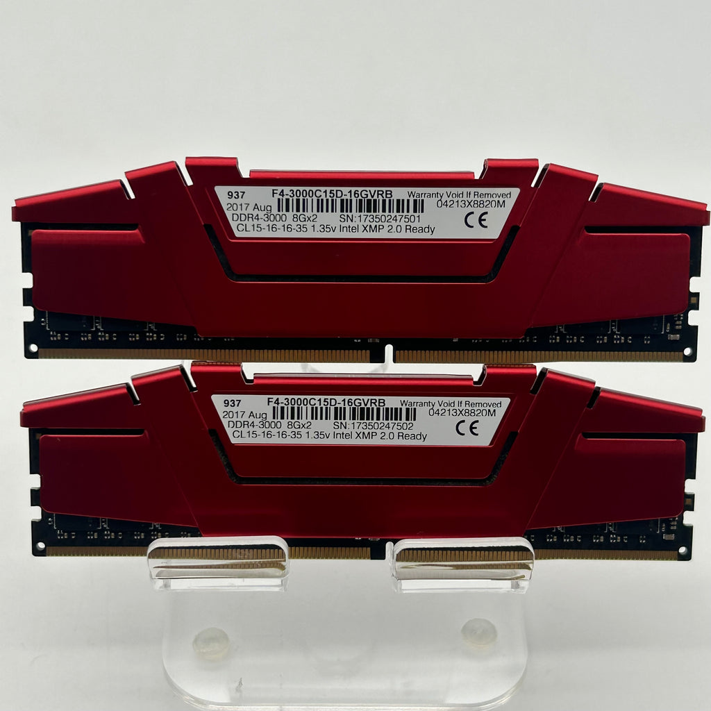 G.SKILL Ripjaws V 16GB (8GBx2) DDR4-3000MHZ