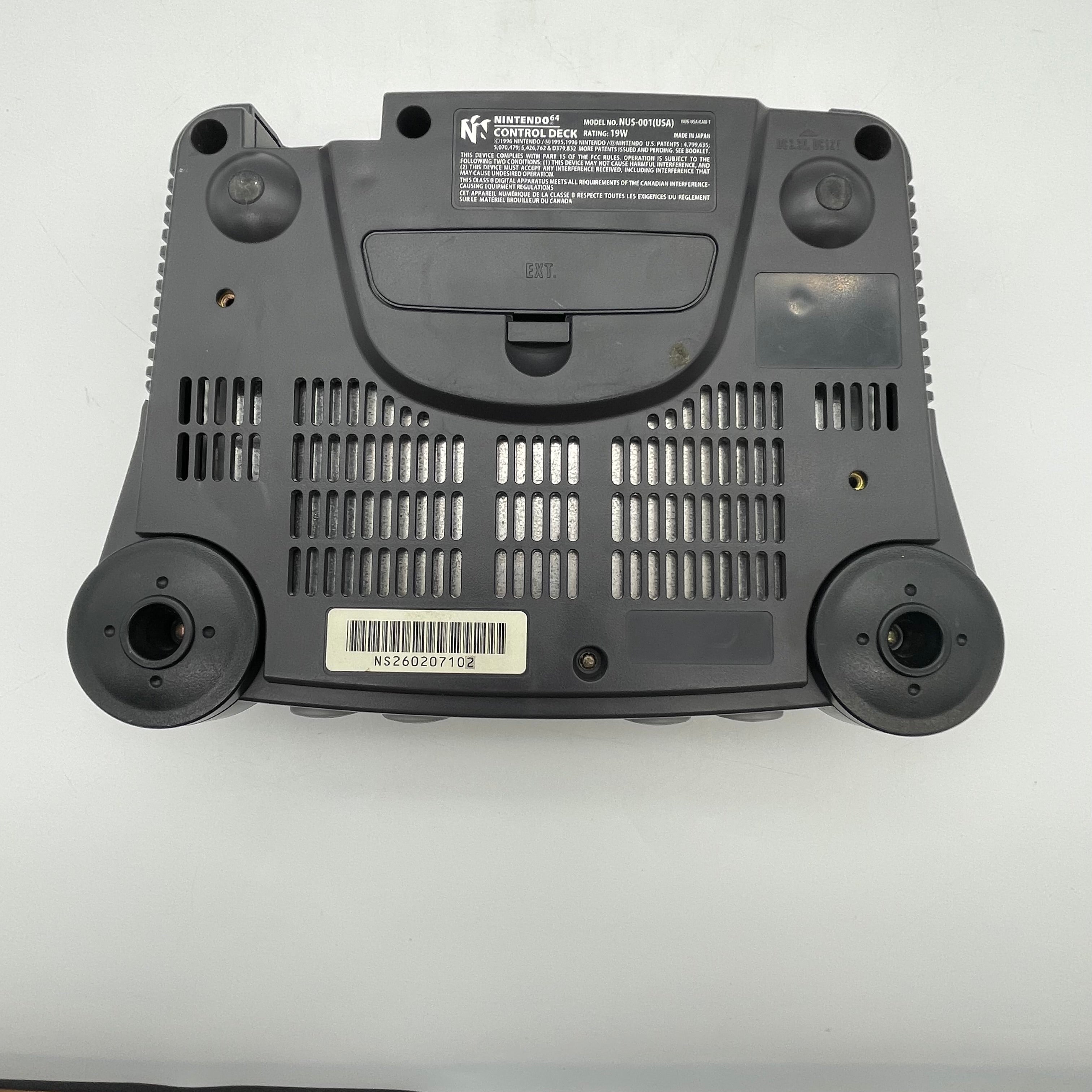 Nintendo 64 NUS-001 1996 with controllers- Untested For Parts