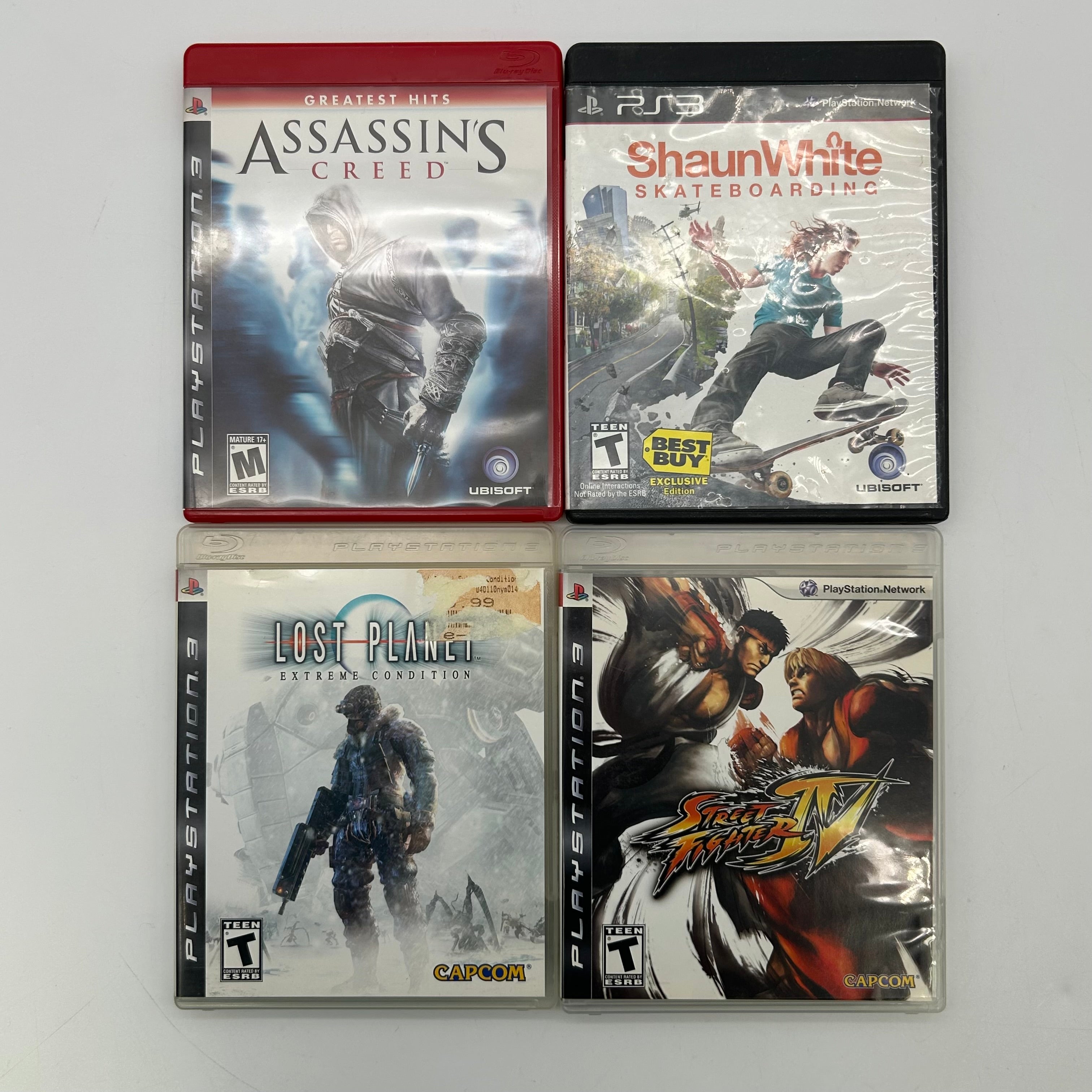 Sony PlayStation 3 Super Slim 500GB Console CECH-4001C W/5 Games & Cables Tested