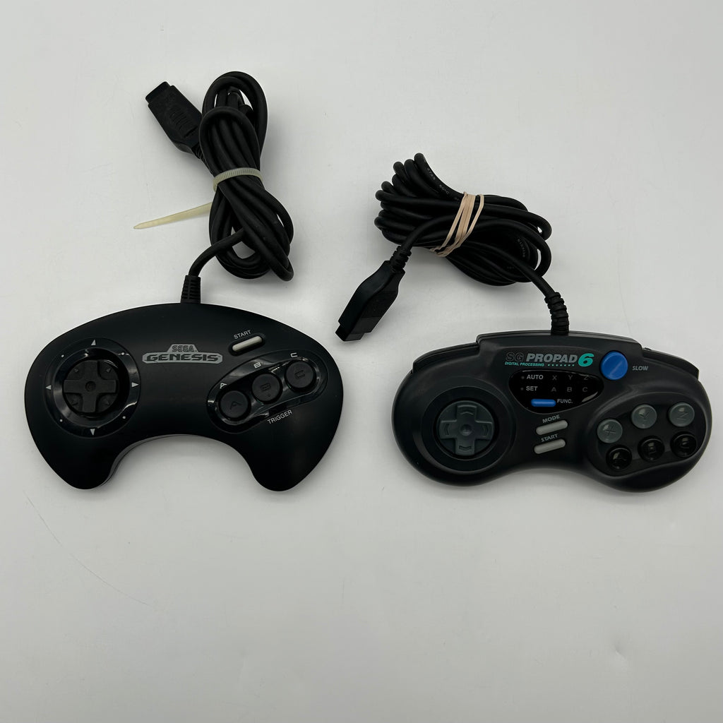 Sega Genesis Model 2 Console MK-1631 Bundle 2 Controllers AC Adapter Untested