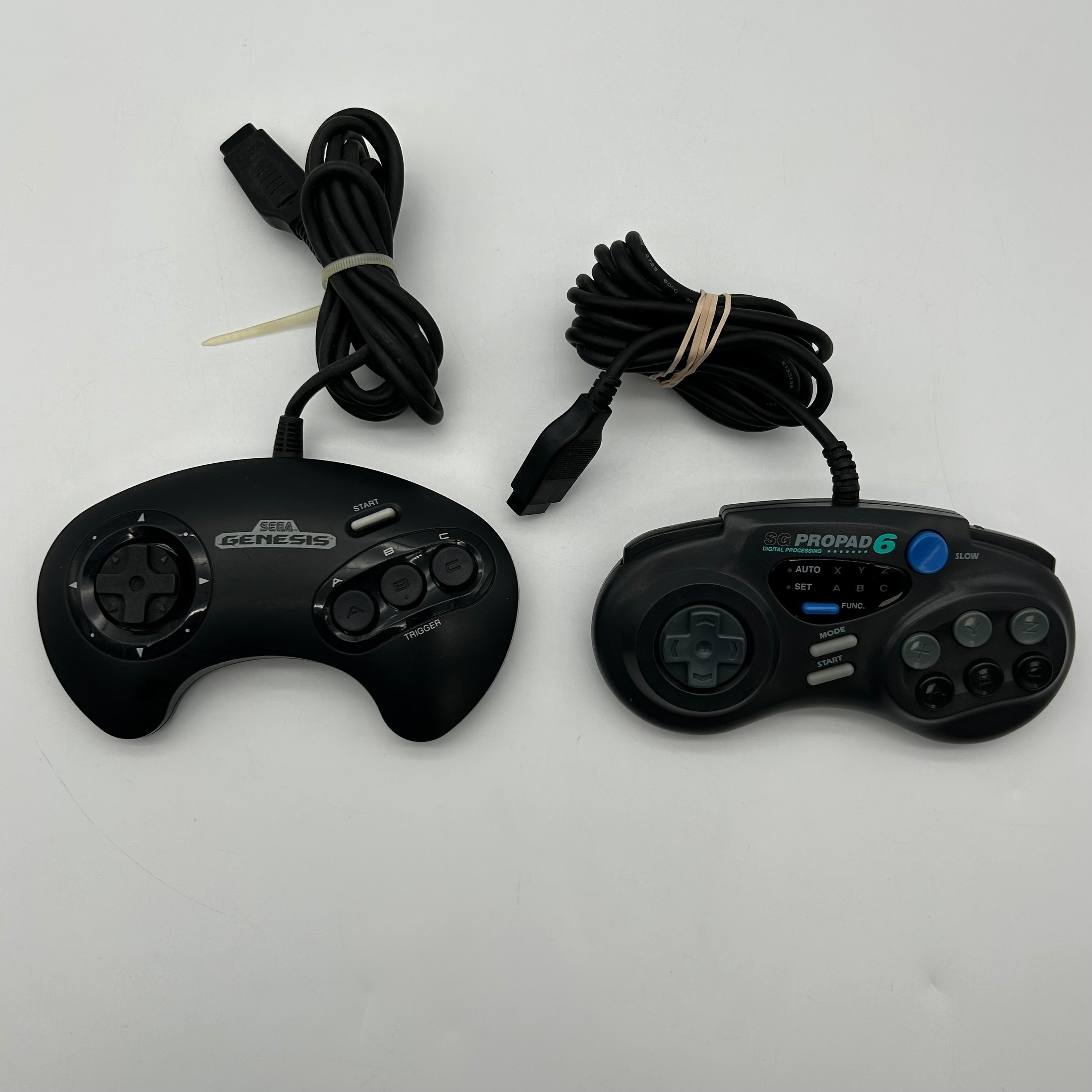 Sega Genesis Model 2 Console MK-1631 Bundle 2 Controllers AC Adapter Untested