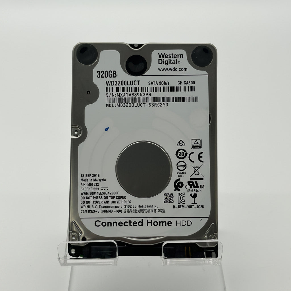 Western Digital WD3200LUCT 320GB 2.5" Hard Drive Silver