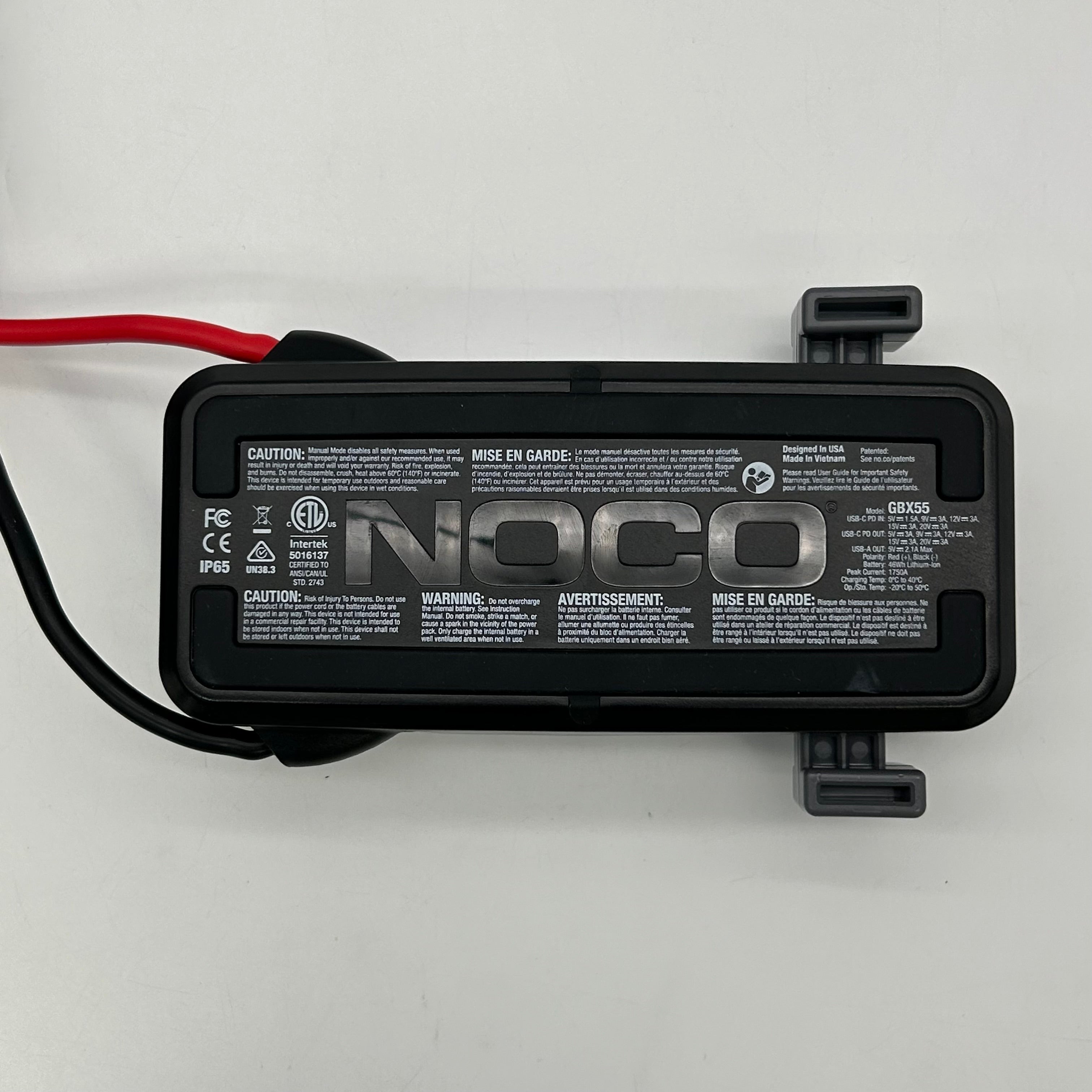 NOCO Boost X GBX55: 1750A UltraSafe Jump Starter – 12V [GBX55] UNTESTED