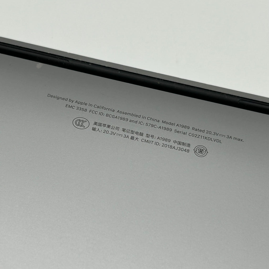Apple MacBook Pro 13 2019 A1989 i5 2.4GHz 16GB 256GB Service Battery