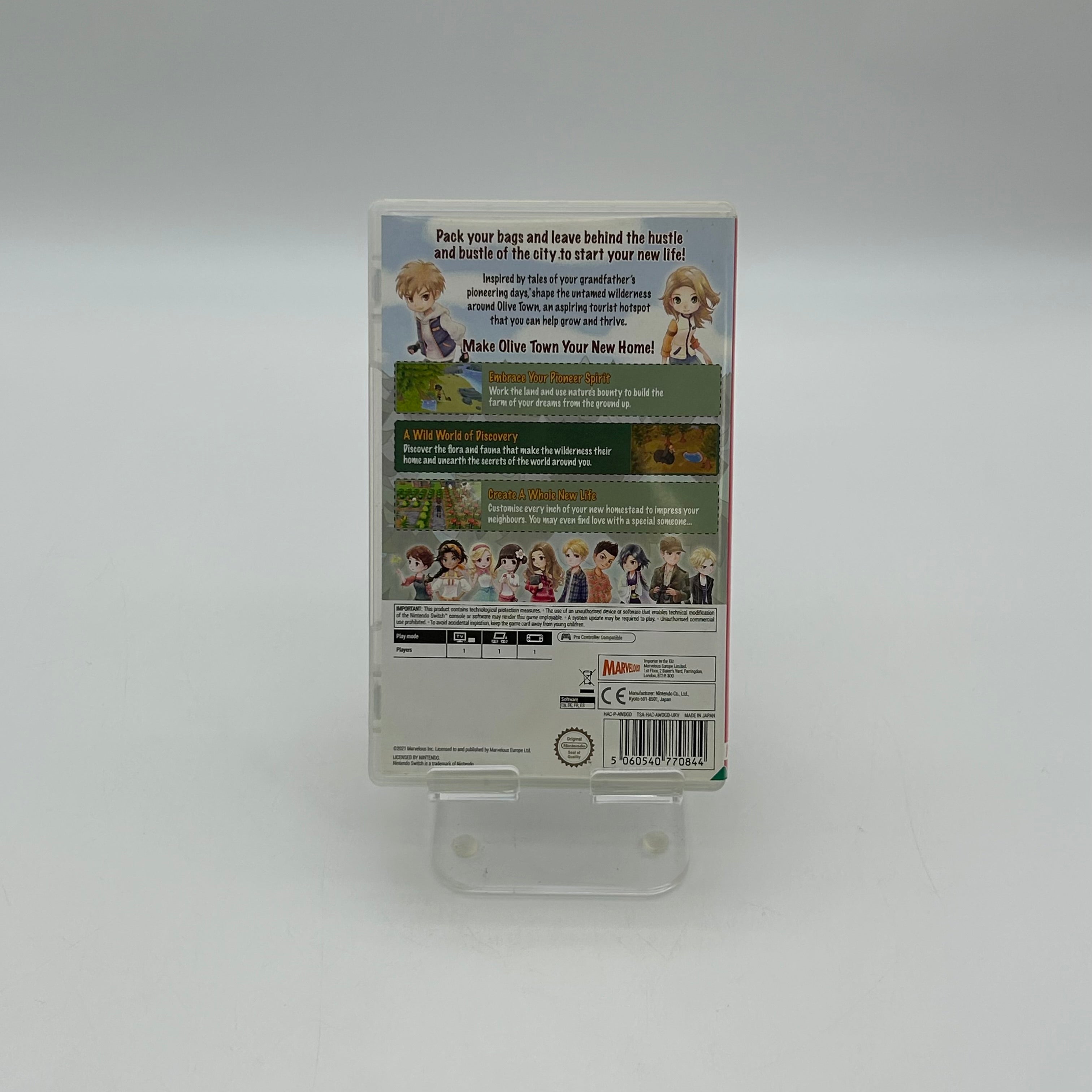Nintendo Switch Story of Seasons: Pioneers of Olive Town w/ Case