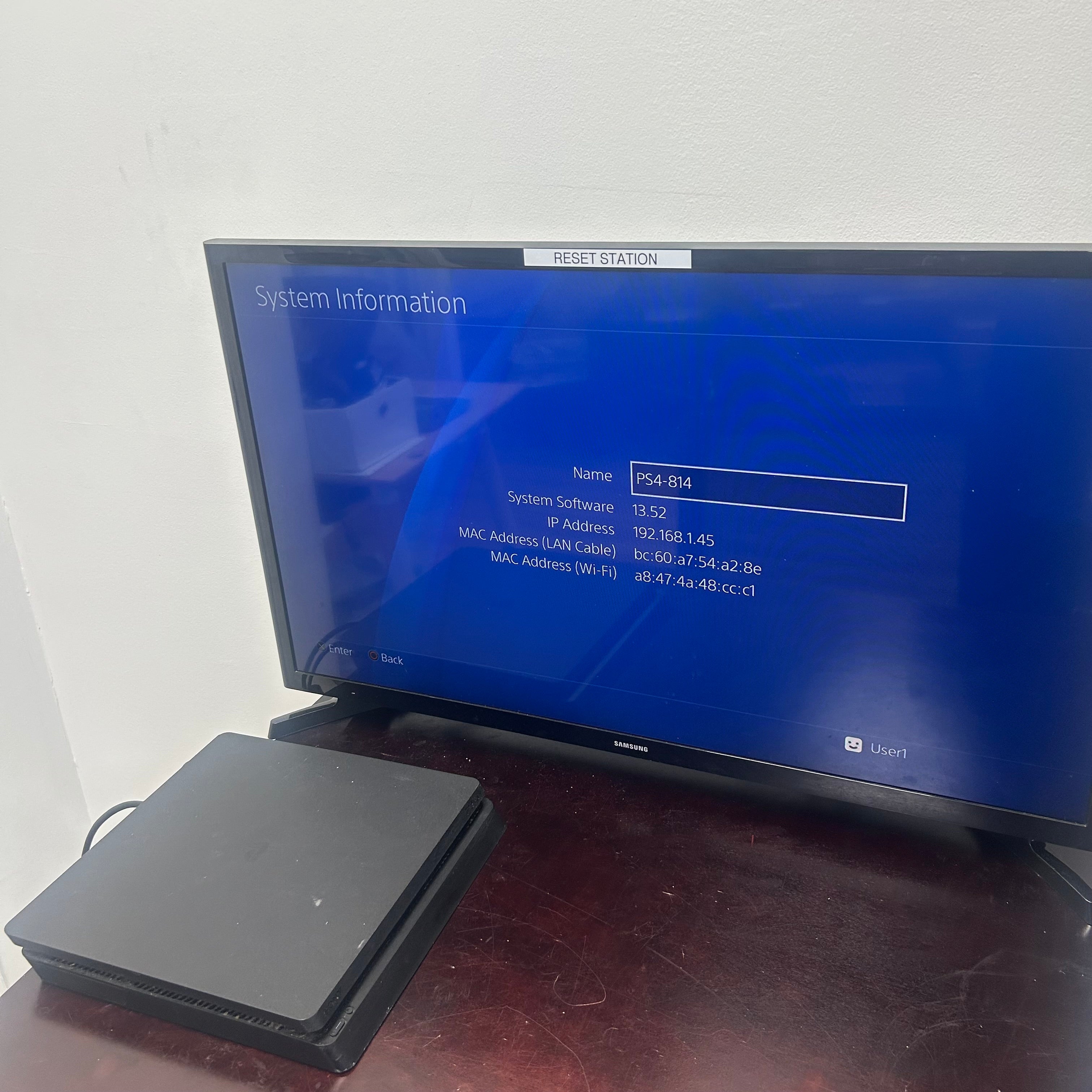 Sony PlayStation 4 CUH-2015A 500GB w/ Controller and Cables - *READ*
