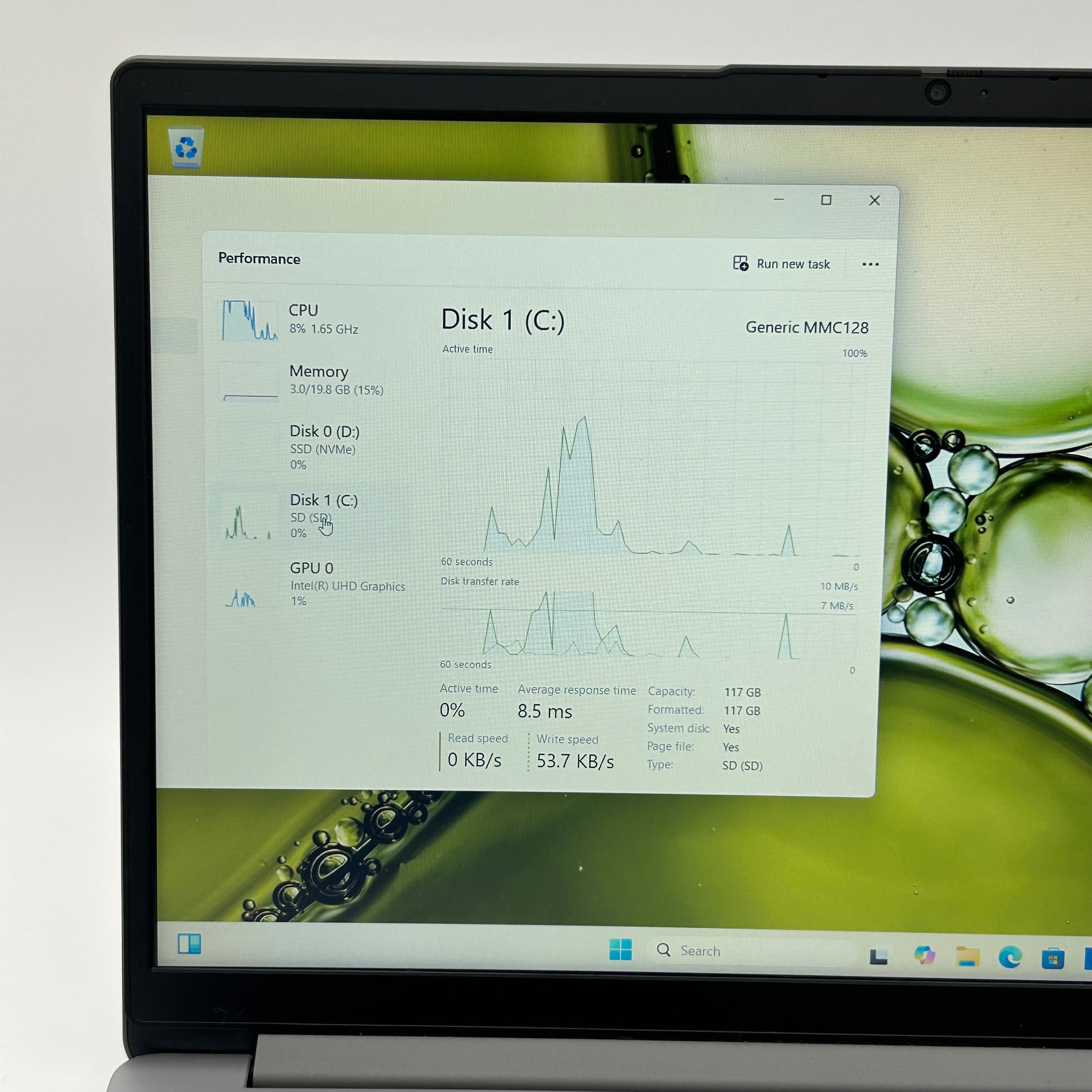 Lenovo IdeaPad 1 15IJL7 15.6" Laptop Intel Celeron N4500 20GB RAM 1TB SSD Gray