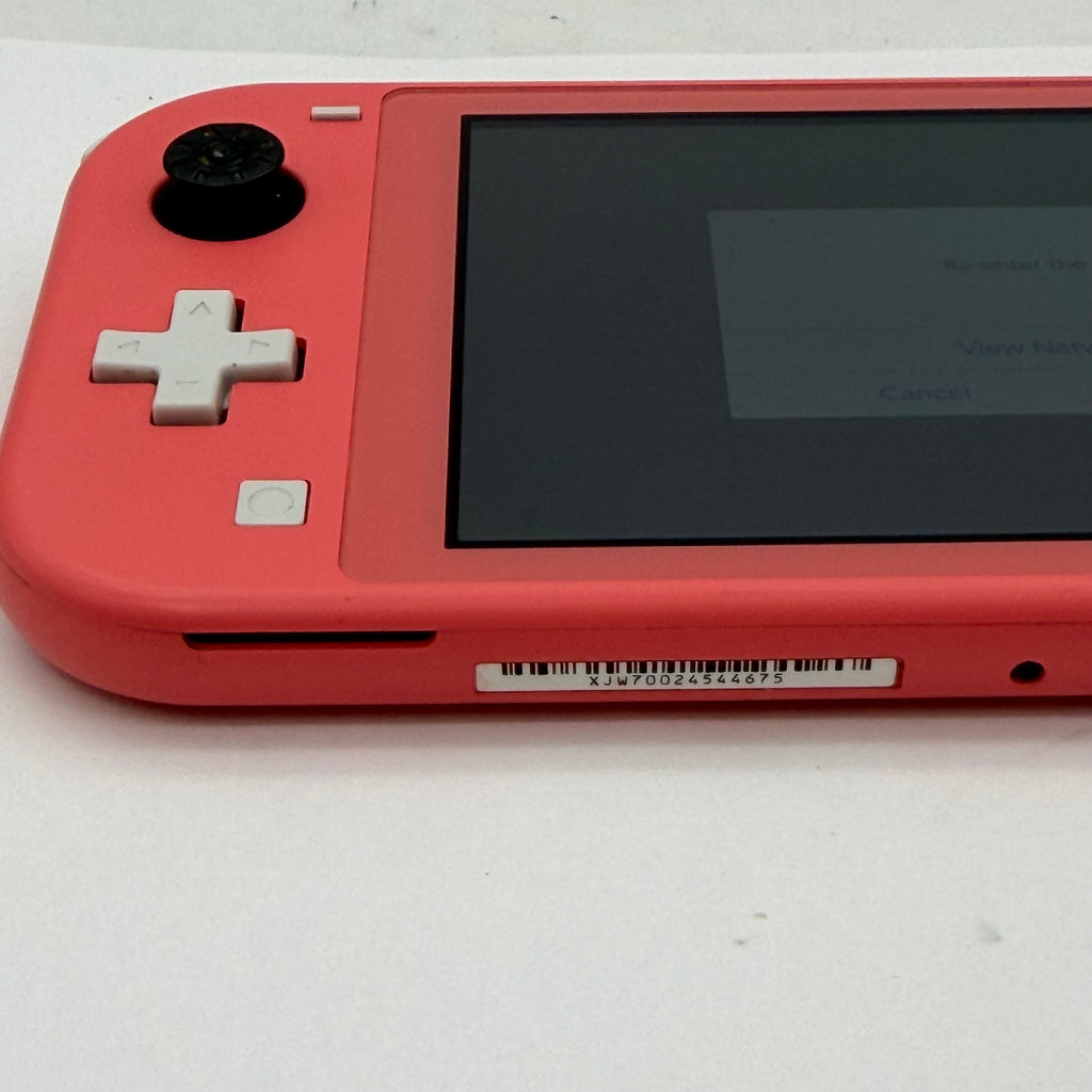 Nintendo Switch Lite Handheld Game Console HDH-001 Coral Pink